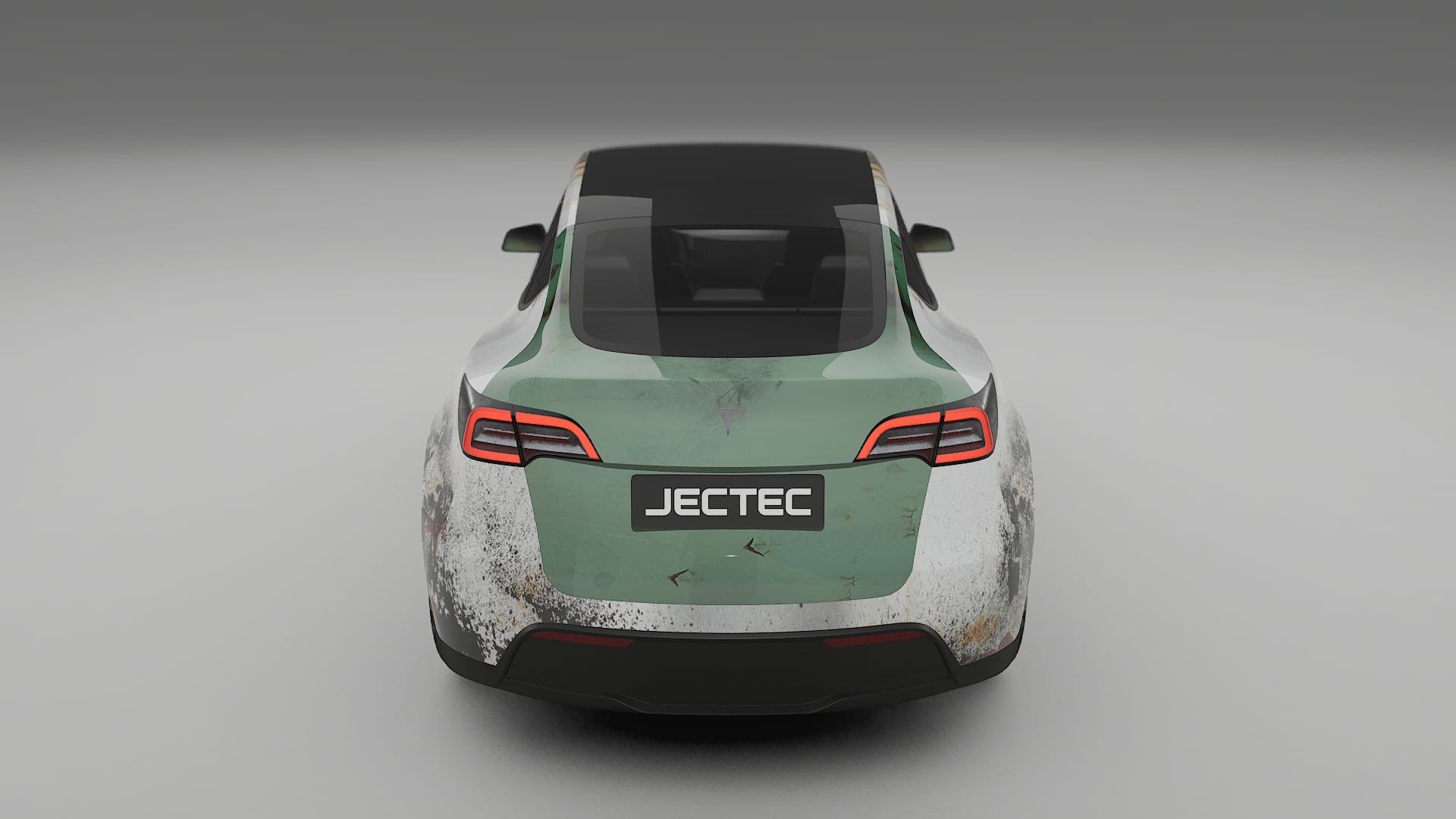 Tesla Model Y COBRA 11 – Designad Wrap PPF-sats i utskrivbar polyuretanfilm