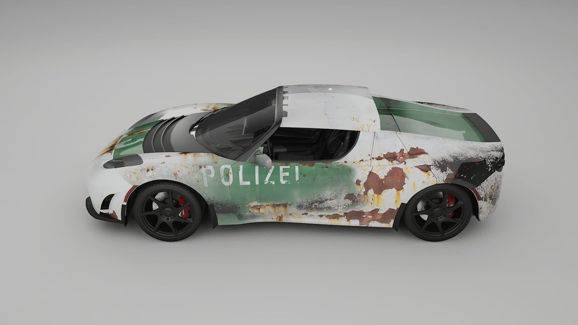 Tesla Roadster 2.5 COBRA 11 – Designad Wrap PPF-sats i utskrivbar polyuretanfilm