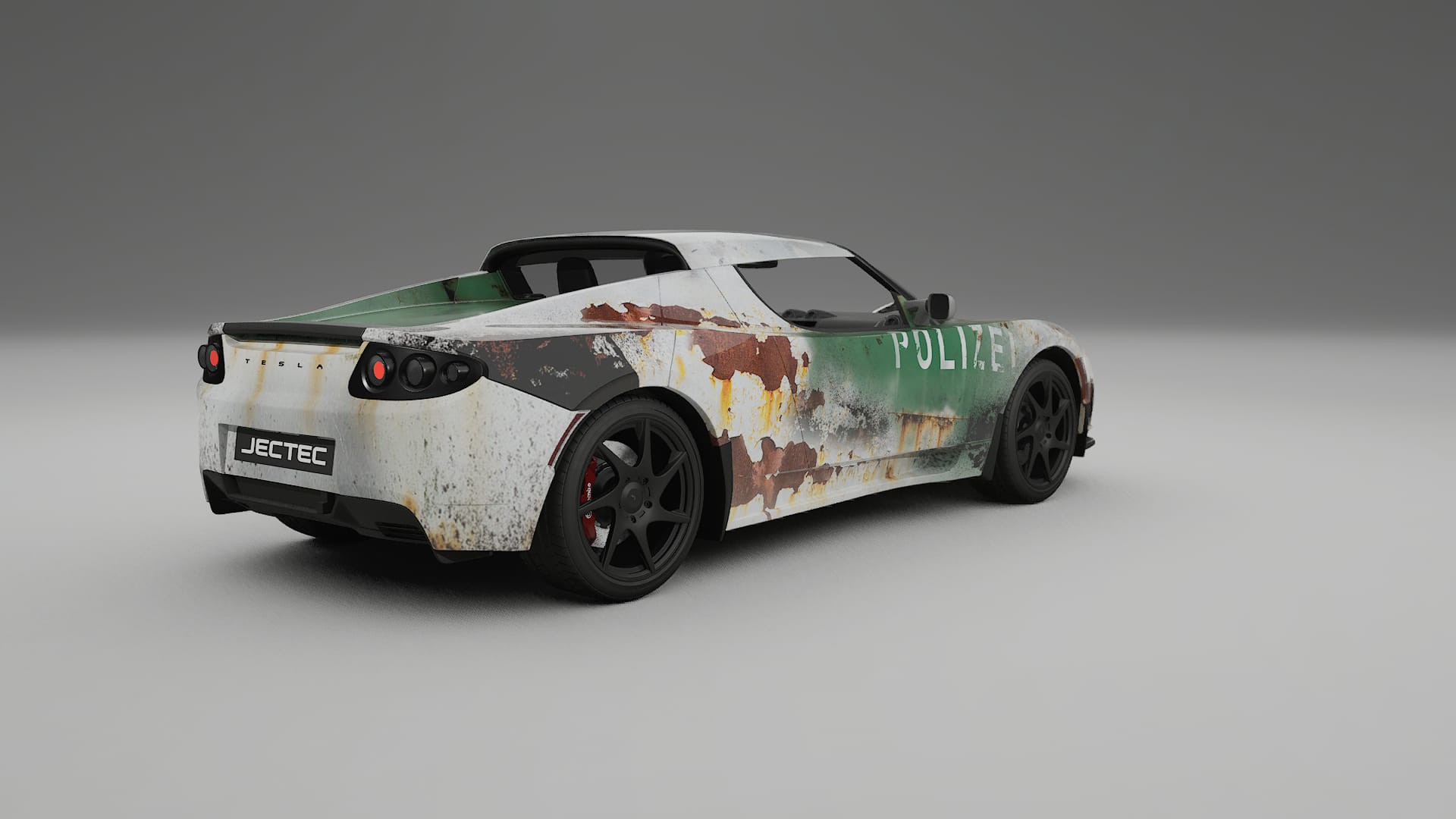 Tesla Roadster 2.5 COBRA 11 – Designad Wrap PPF-sats i utskrivbar polyuretanfilm