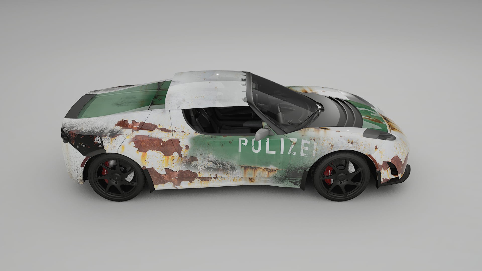 Tesla Roadster 2.5 COBRA 11 – Designad Wrap PPF-sats i utskrivbar polyuretanfilm