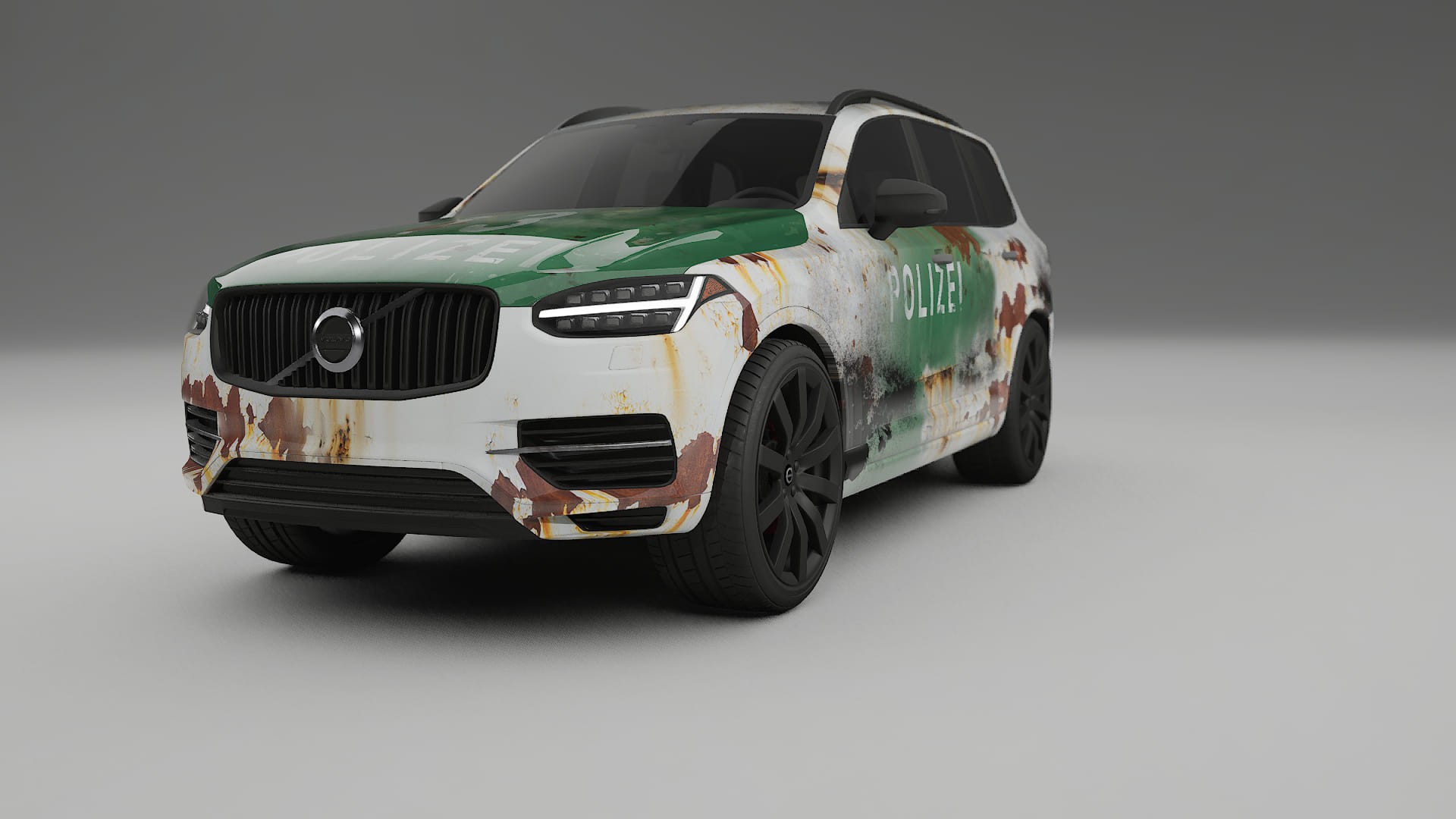 Volvo XC90 SPA COBRA 11 – Designad Wrap PPF-sats i utskrivbar polyuretanfilm