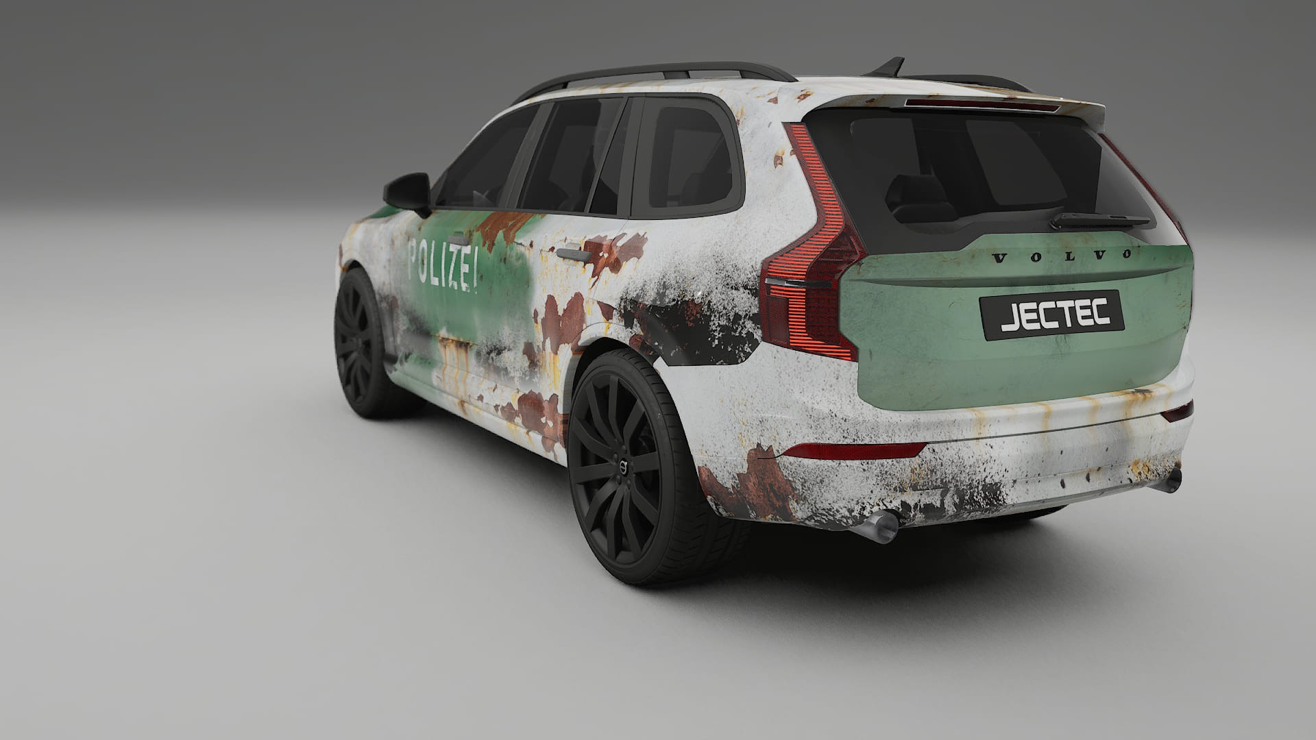Volvo XC90 SPA COBRA 11 – Designad Wrap PPF-sats i utskrivbar polyuretanfilm