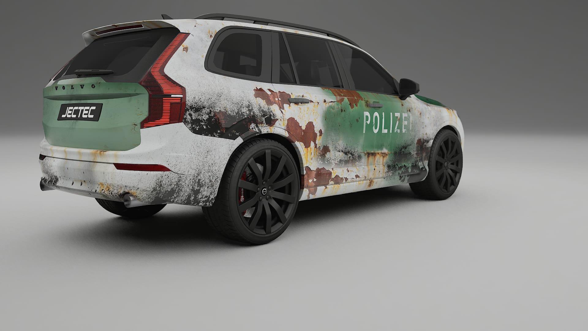 Volvo XC90 SPA COBRA 11 – Designad Wrap PPF-sats i utskrivbar polyuretanfilm