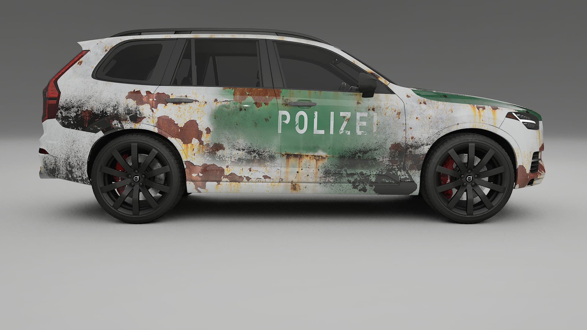 Volvo XC90 SPA COBRA 11 – Designad Wrap PPF-sats i utskrivbar polyuretanfilm