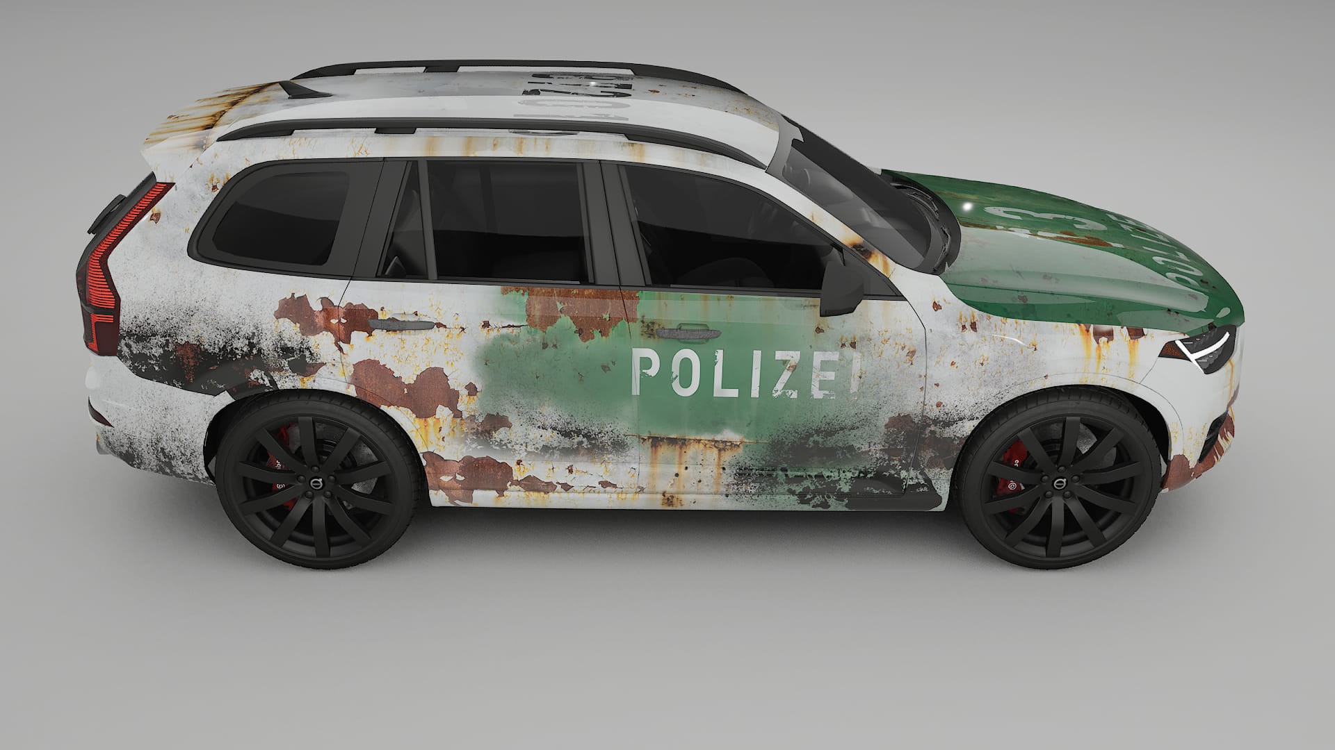 Volvo XC90 SPA COBRA 11 – Designad Wrap PPF-sats i utskrivbar polyuretanfilm