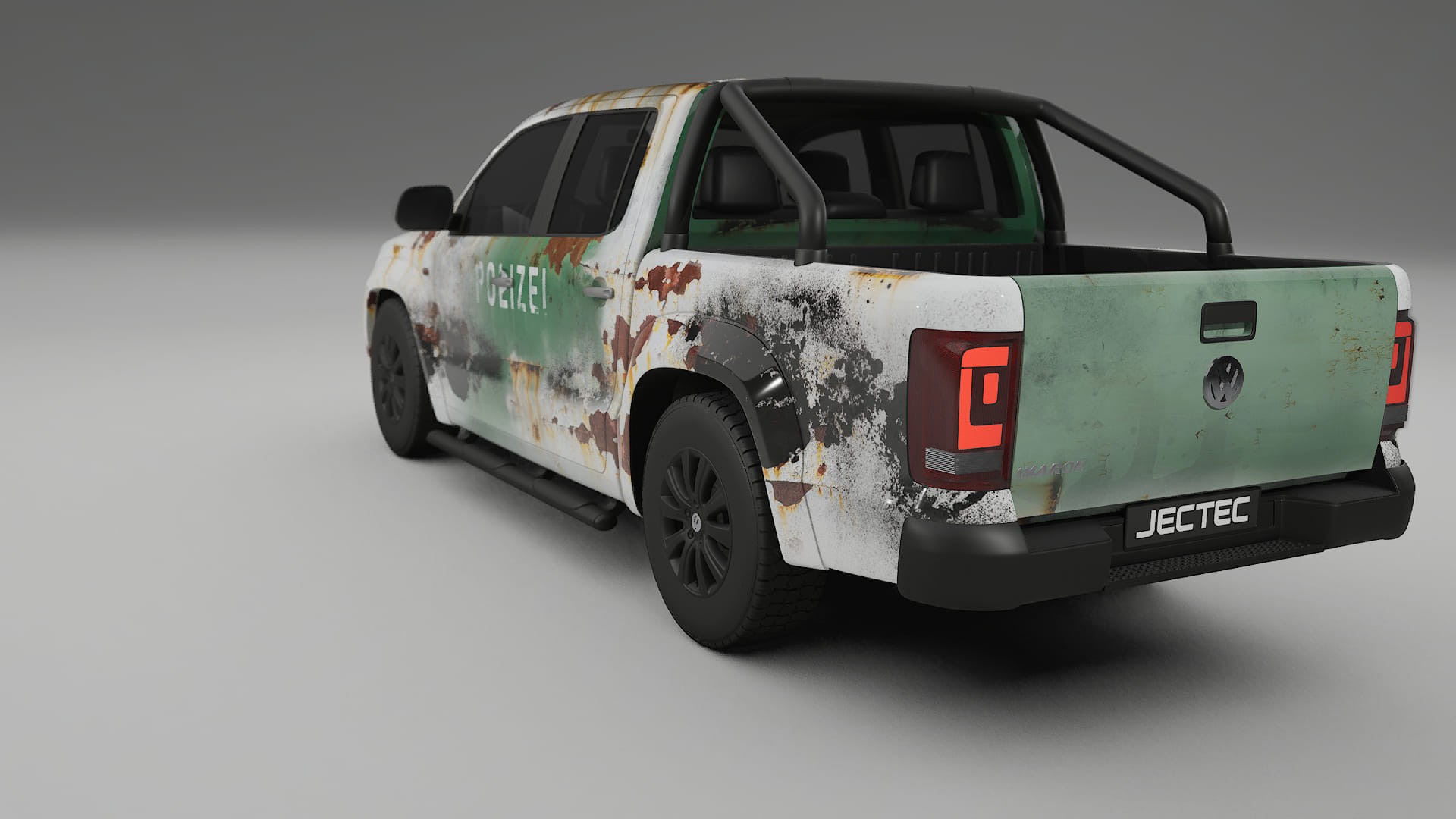 VW Amarok 2H COBRA 11 – Designad Wrap PPF-sats i utskrivbar polyuretanfilm