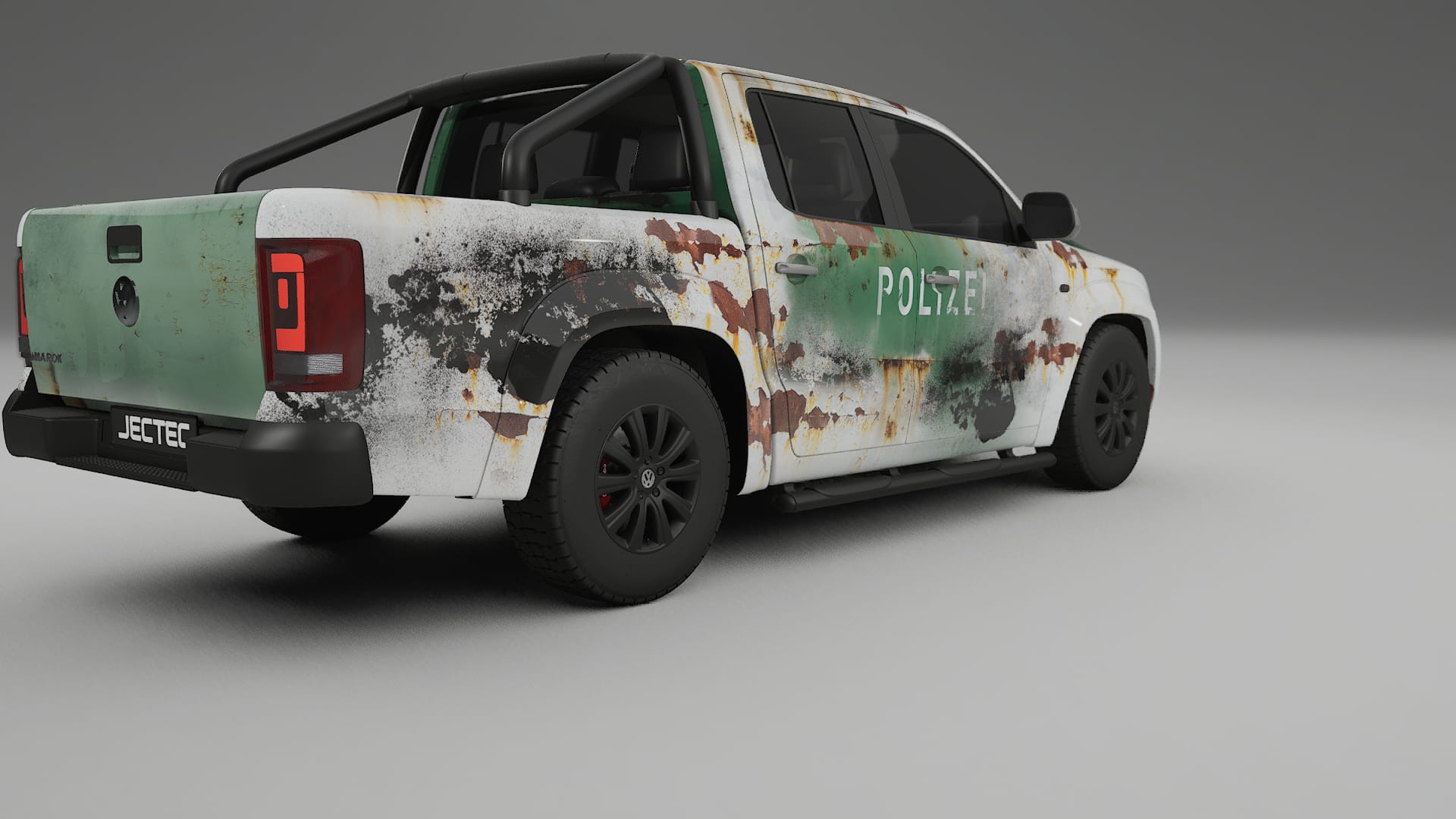 VW Amarok 2H COBRA 11 – Designad Wrap PPF-sats i utskrivbar polyuretanfilm
