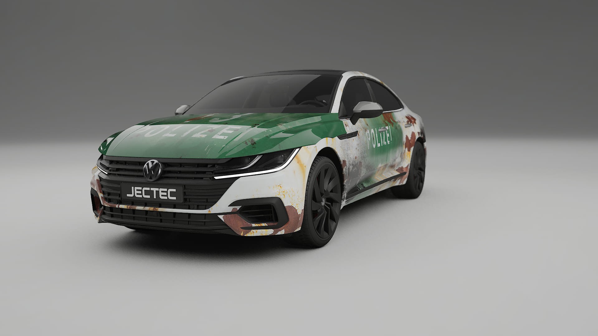 VW Arteon R 3H prefacelift pre-LCI COBRA 11 – Designad Wrap PPF-sats i utskrivbar polyuretanfilm