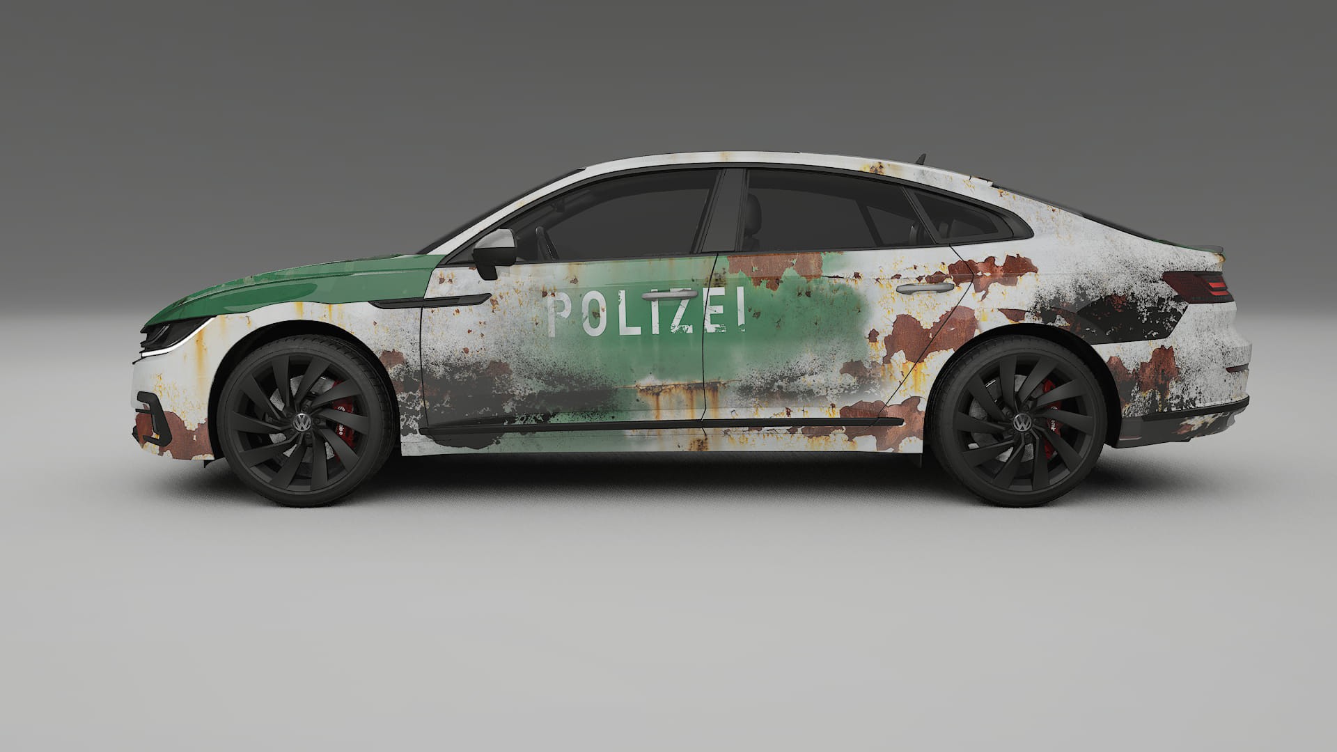 VW Arteon R 3H prefacelift pre-LCI COBRA 11 – Designad Wrap PPF-sats i utskrivbar polyuretanfilm