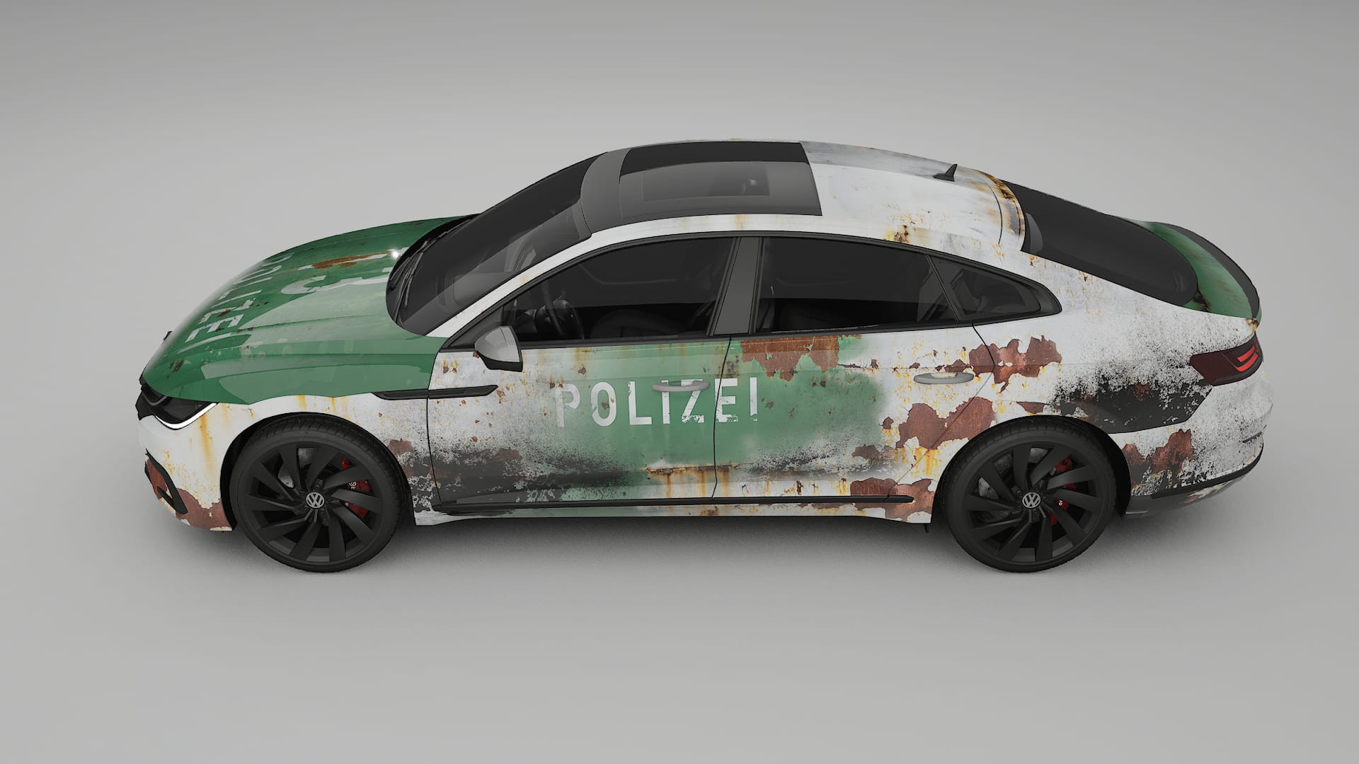 VW Arteon R 3H prefacelift pre-LCI COBRA 11 – Designad Wrap PPF-sats i utskrivbar polyuretanfilm