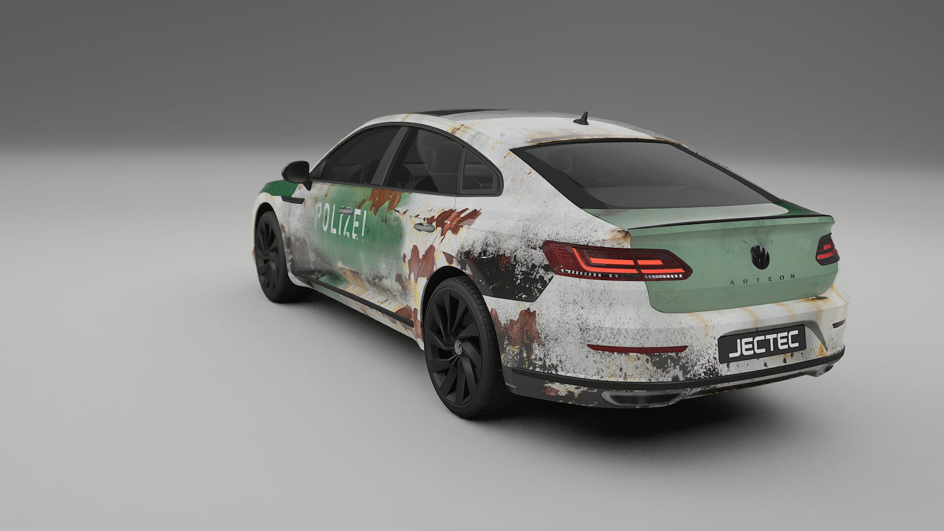 VW Arteon R 3H prefacelift pre-LCI COBRA 11 – Designad Wrap PPF-sats i utskrivbar polyuretanfilm