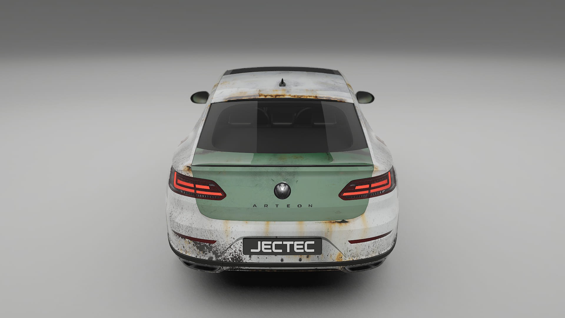 VW Arteon R 3H prefacelift pre-LCI COBRA 11 – Designad Wrap PPF-sats i utskrivbar polyuretanfilm