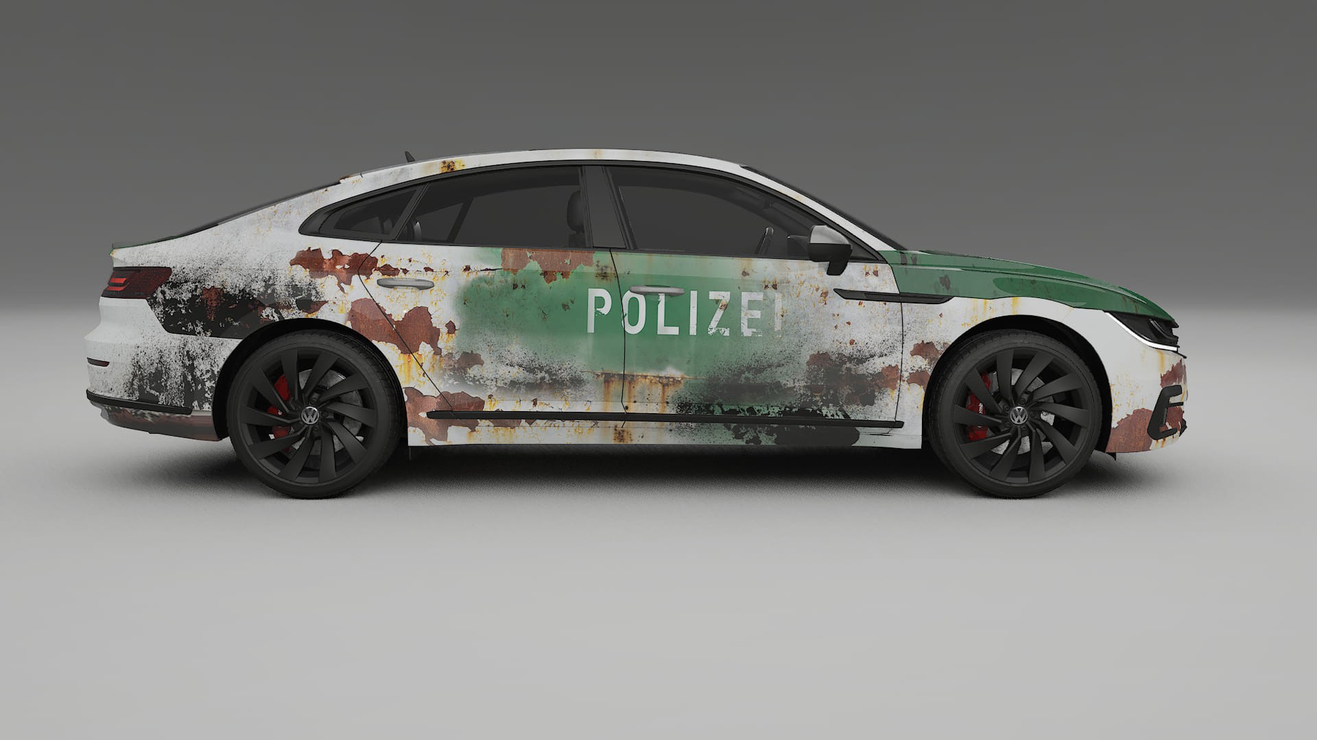 VW Arteon R 3H prefacelift pre-LCI COBRA 11 – Designad Wrap PPF-sats i utskrivbar polyuretanfilm