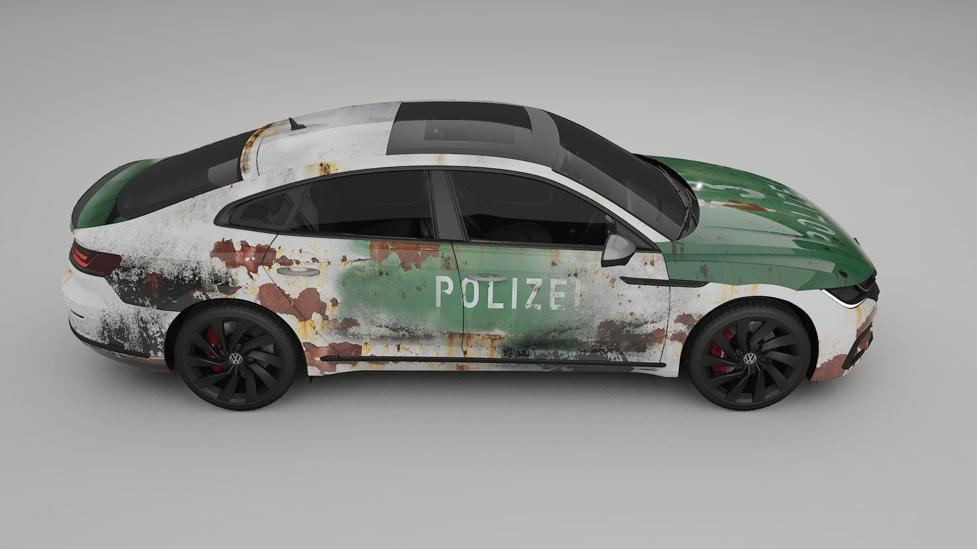 VW Arteon R 3H prefacelift pre-LCI COBRA 11 – Designad Wrap PPF-sats i utskrivbar polyuretanfilm