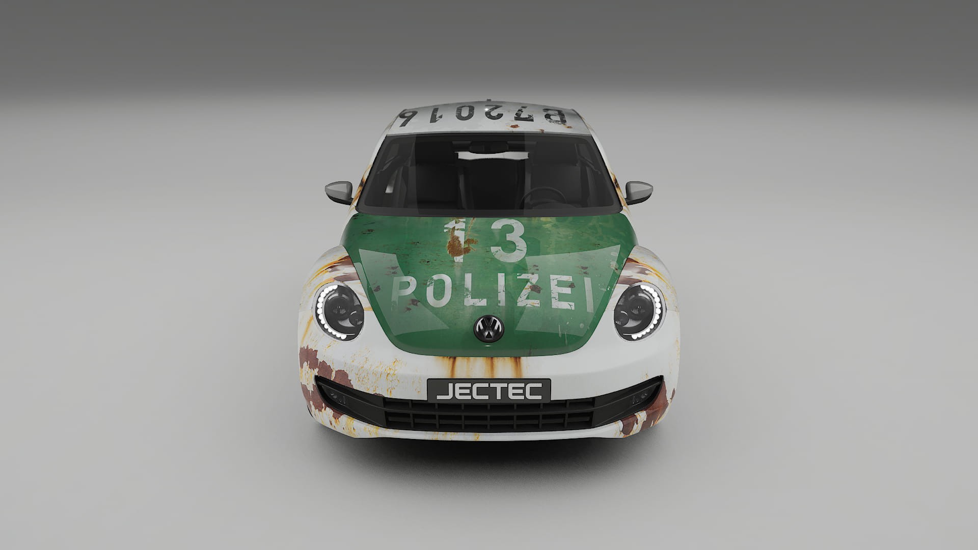 VW Beetle A5 prefacelift pre-LCI COBRA 11 – Designad Wrap PPF-sats i utskrivbar polyuretanfilm