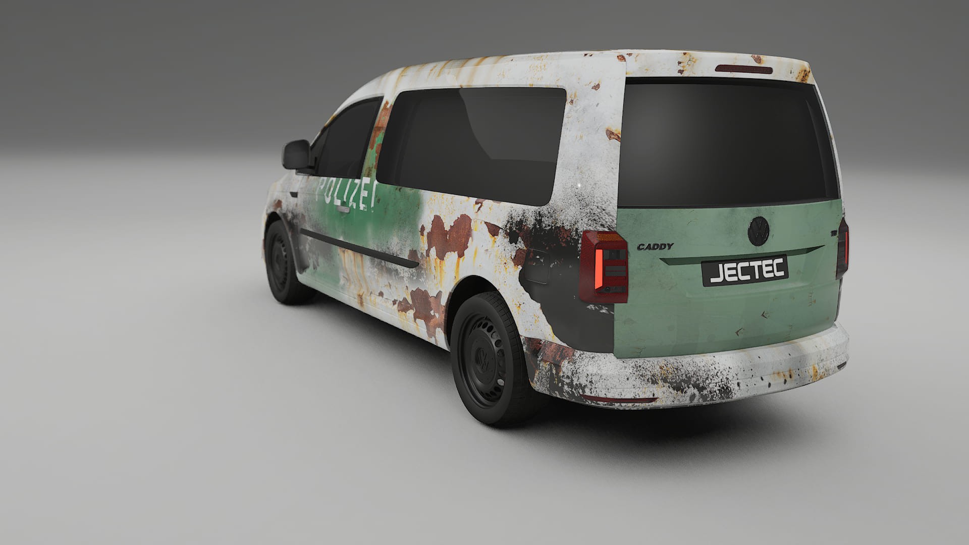 VW Caddy Maxi SB COBRA 11 – Designad Wrap PPF-sats i utskrivbar polyuretanfilm