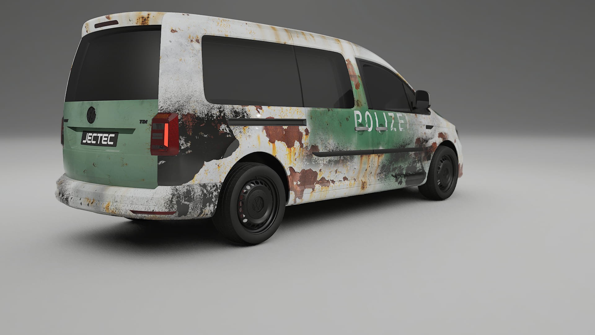 VW Caddy Maxi SB COBRA 11 – Designad Wrap PPF-sats i utskrivbar polyuretanfilm