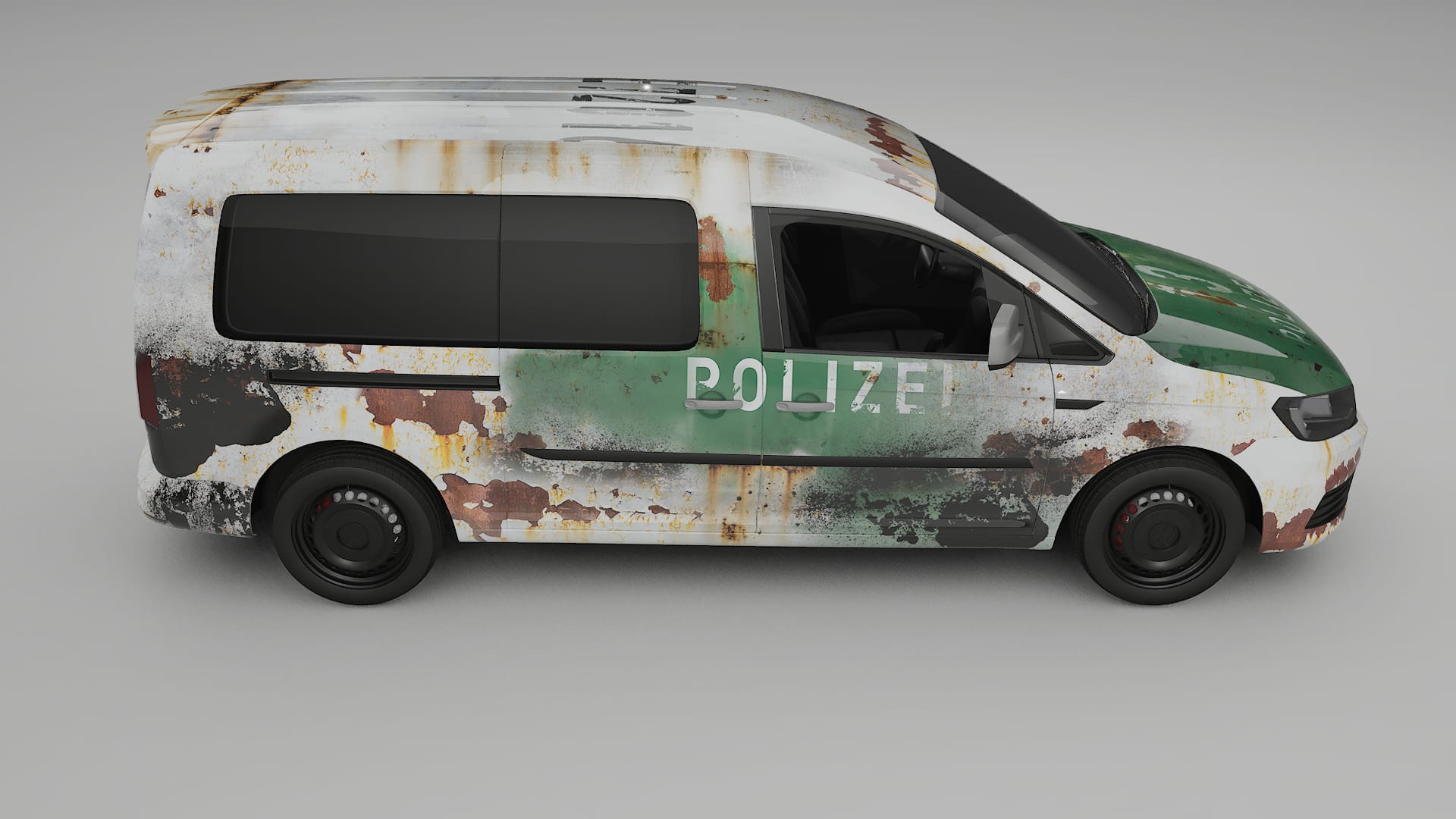 VW Caddy Maxi SB COBRA 11 – Designad Wrap PPF-sats i utskrivbar polyuretanfilm