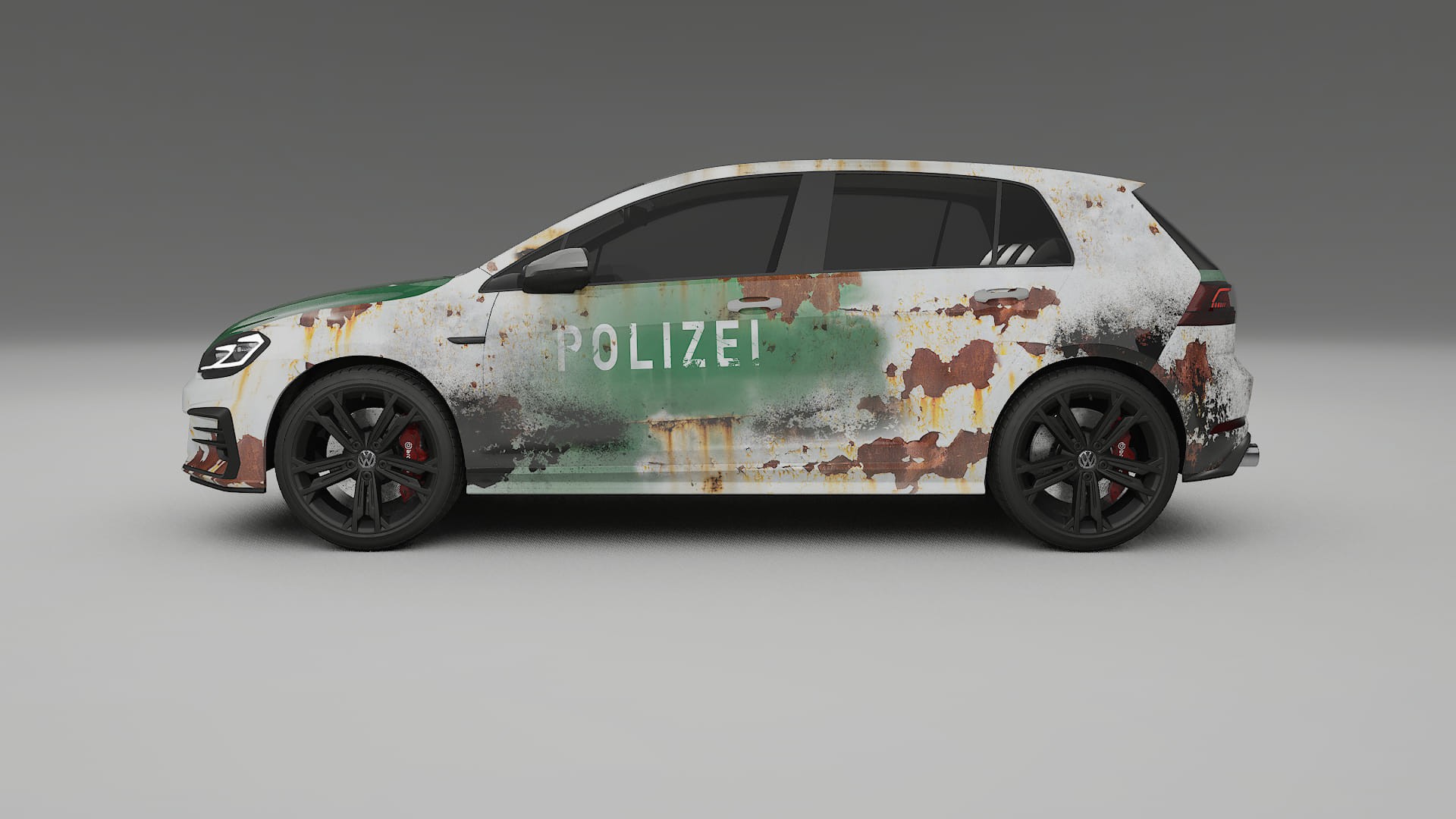 VW Golf Mk7 COBRA 11 – Designad Wrap PPF-sats i utskrivbar polyuretanfilm