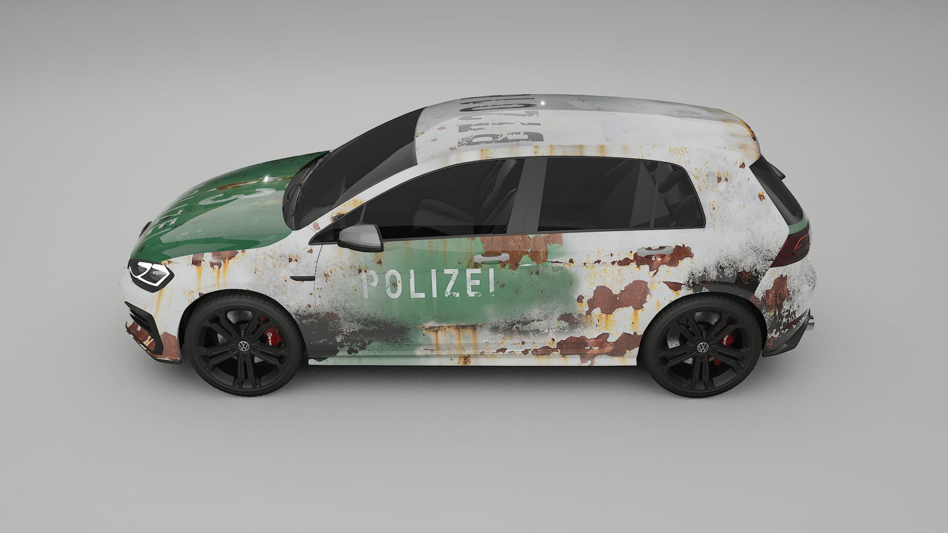 VW Golf Mk7 COBRA 11 – Designad Wrap PPF-sats i utskrivbar polyuretanfilm