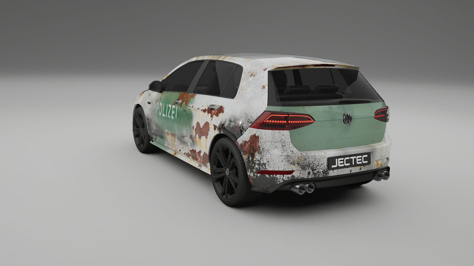VW Golf Mk7 COBRA 11 – Designad Wrap PPF-sats i utskrivbar polyuretanfilm