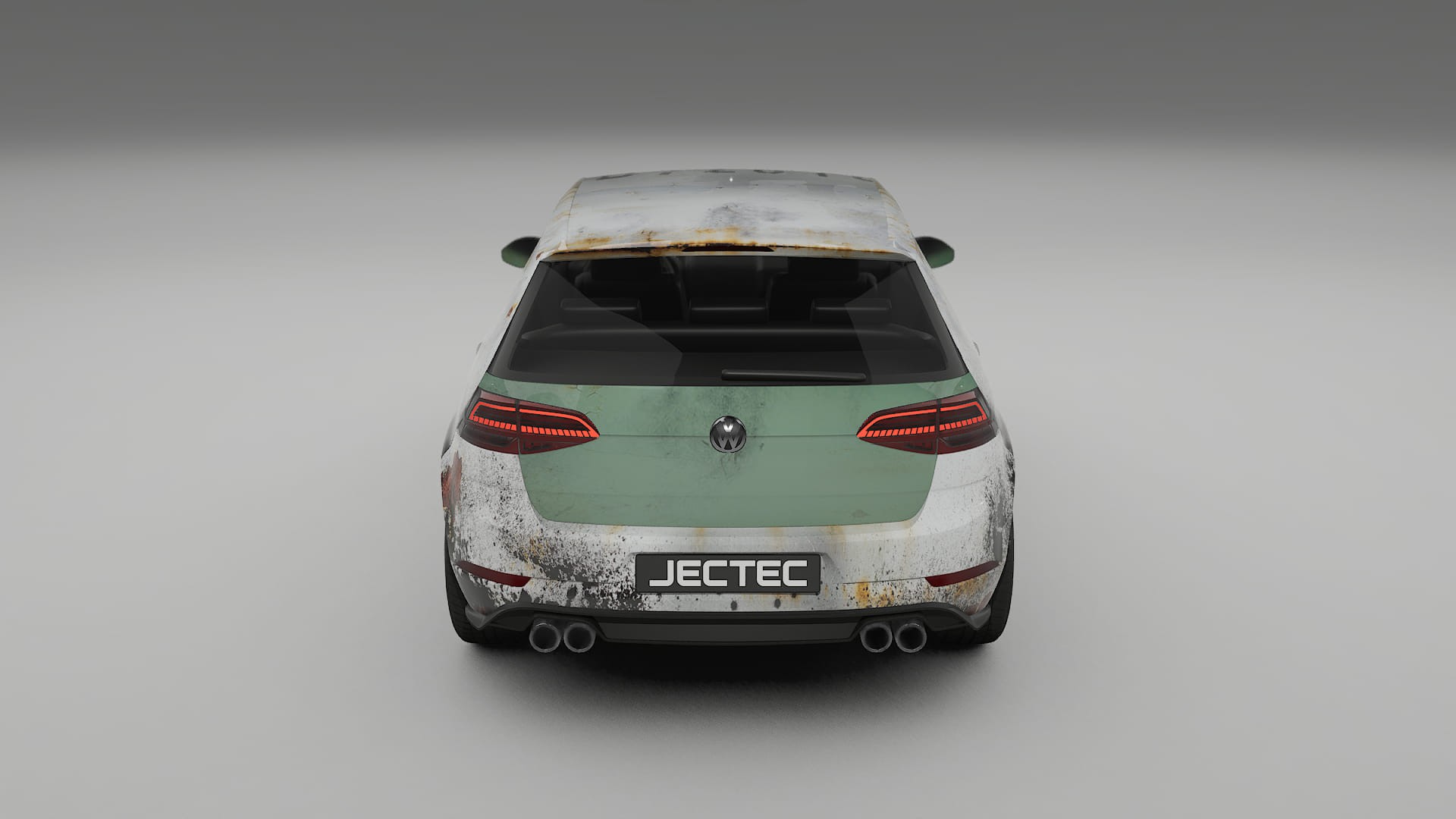 VW Golf Mk7 COBRA 11 – Designad Wrap PPF-sats i utskrivbar polyuretanfilm