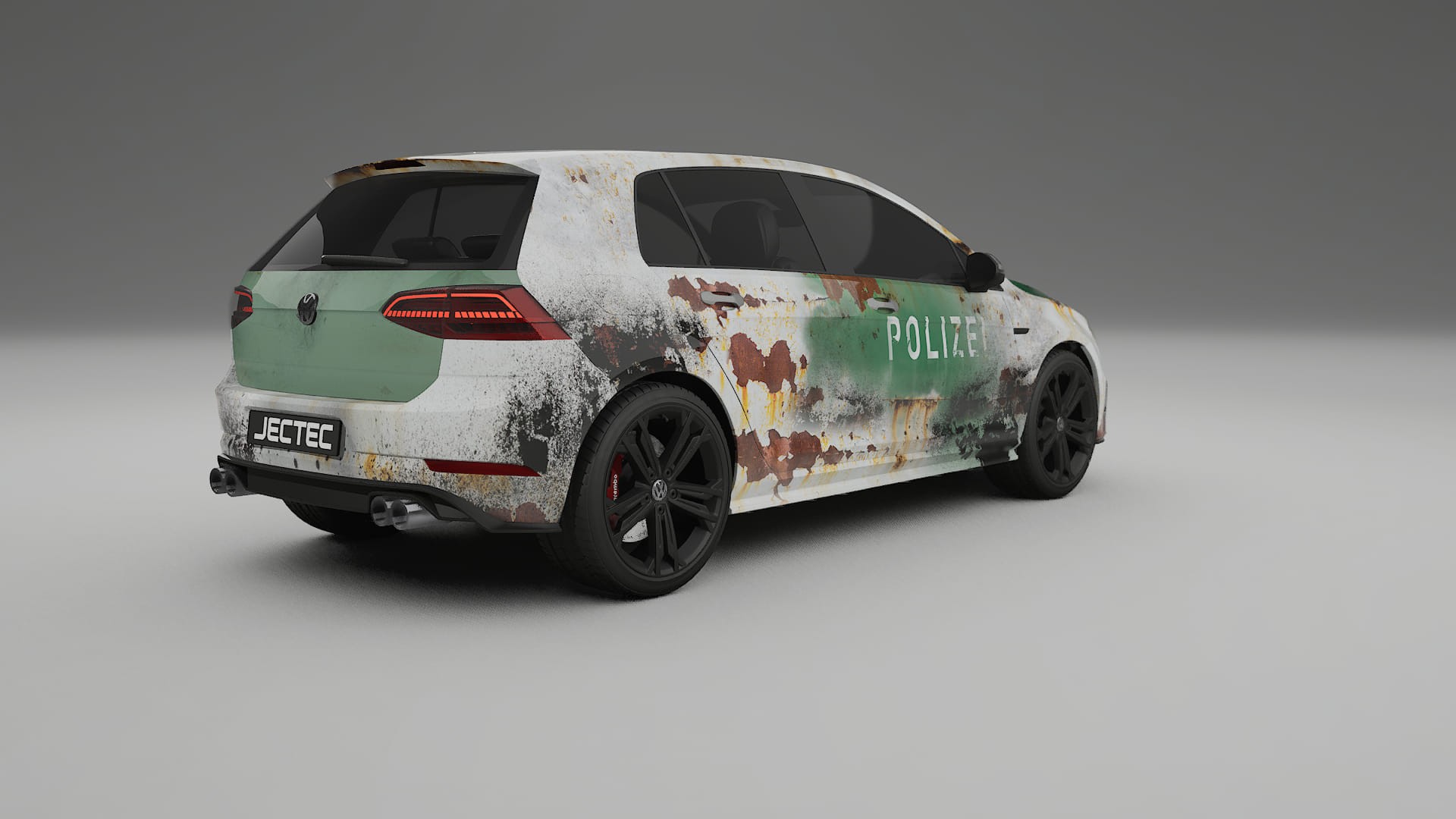 VW Golf Mk7 COBRA 11 – Designad Wrap PPF-sats i utskrivbar polyuretanfilm