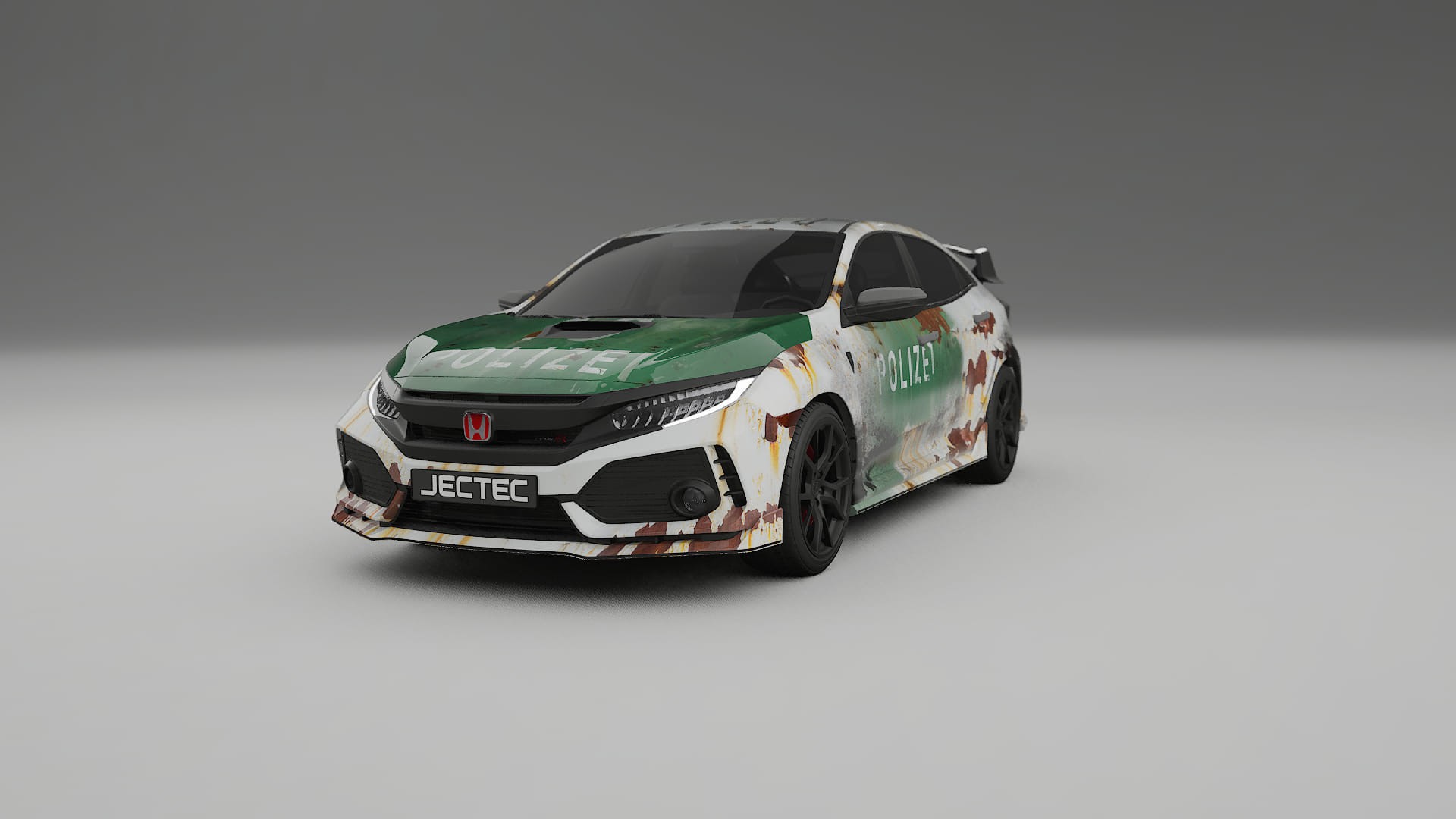 Honda Civic Type-R COBRA 11 – Designad Wrap PPF-sats i utskrivbar polyuretanfilm
