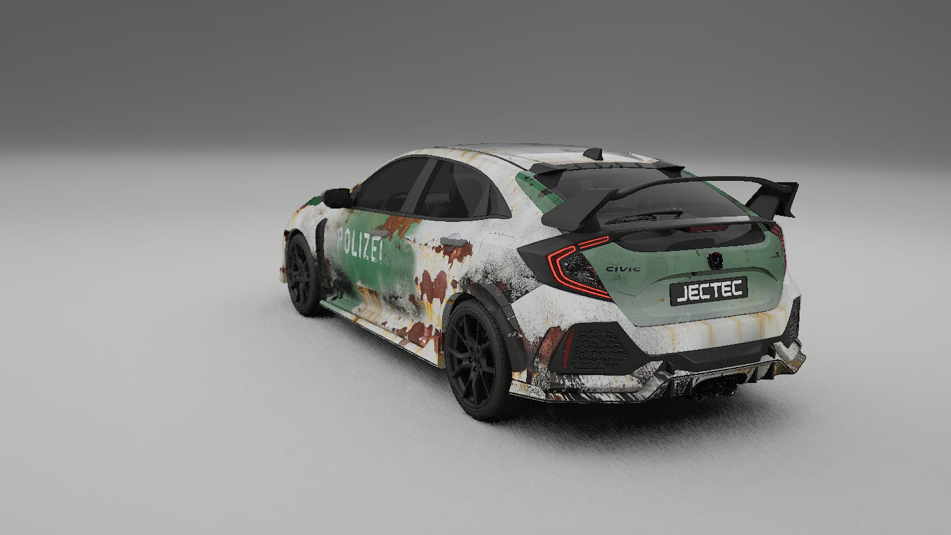 Honda Civic Type-R COBRA 11 – Designad Wrap PPF-sats i utskrivbar polyuretanfilm