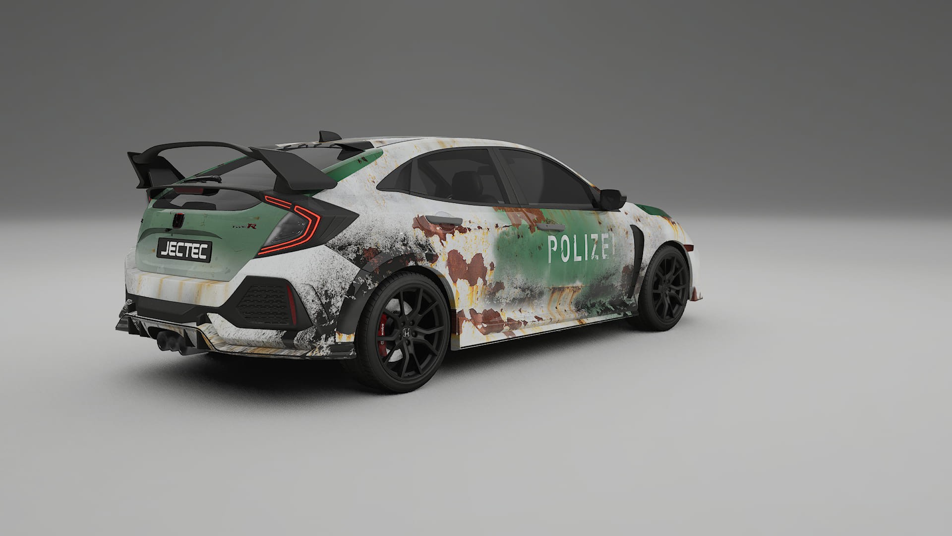 Honda Civic Type-R COBRA 11 – Designad Wrap PPF-sats i utskrivbar polyuretanfilm