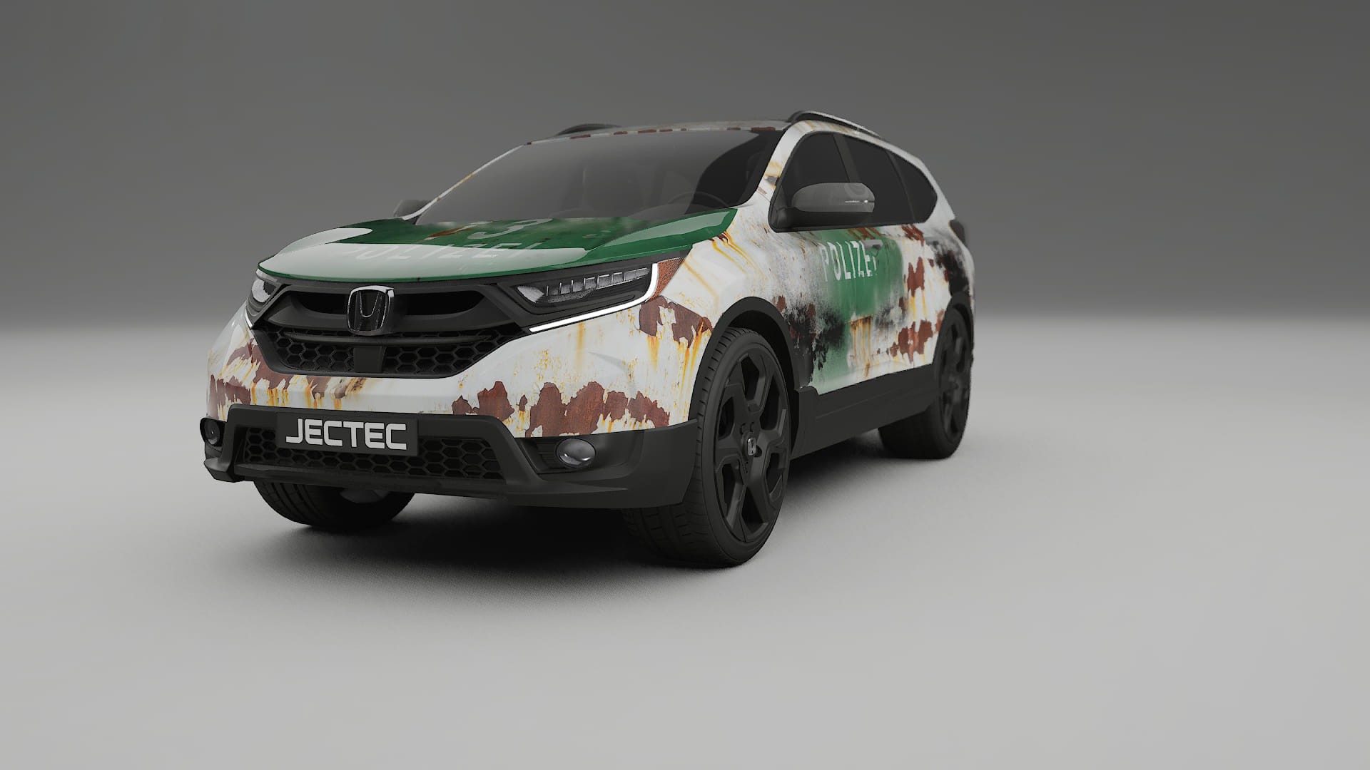 Honda CRV Touring prefacelift pre-LCI COBRA 11 – Designad Wrap PPF-sats i utskrivbar polyuretanfilm