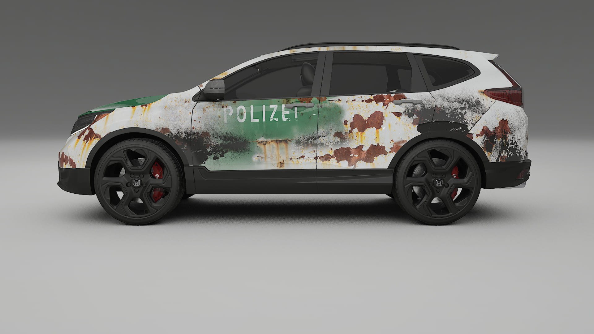 Honda CRV Touring prefacelift pre-LCI COBRA 11 – Designad Wrap PPF-sats i utskrivbar polyuretanfilm