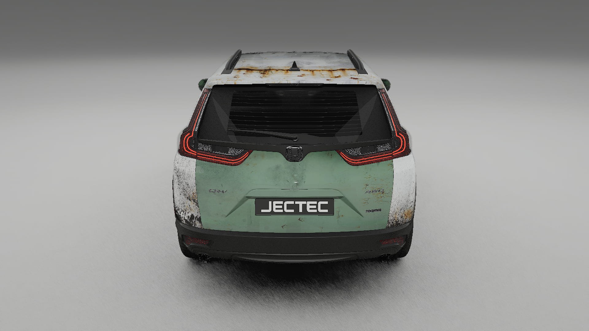 Honda CRV Touring prefacelift pre-LCI COBRA 11 – Designad Wrap PPF-sats i utskrivbar polyuretanfilm