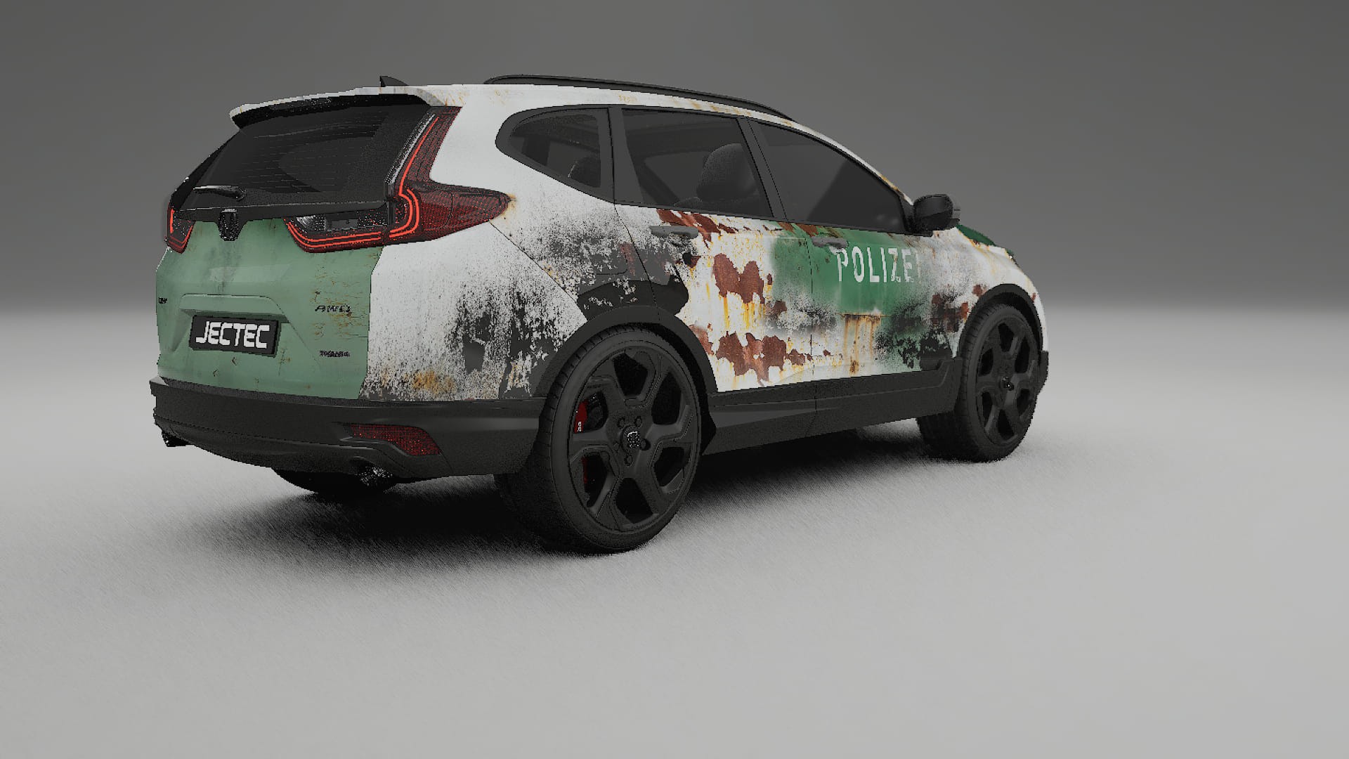 Honda CRV Touring prefacelift pre-LCI COBRA 11 – Designad Wrap PPF-sats i utskrivbar polyuretanfilm