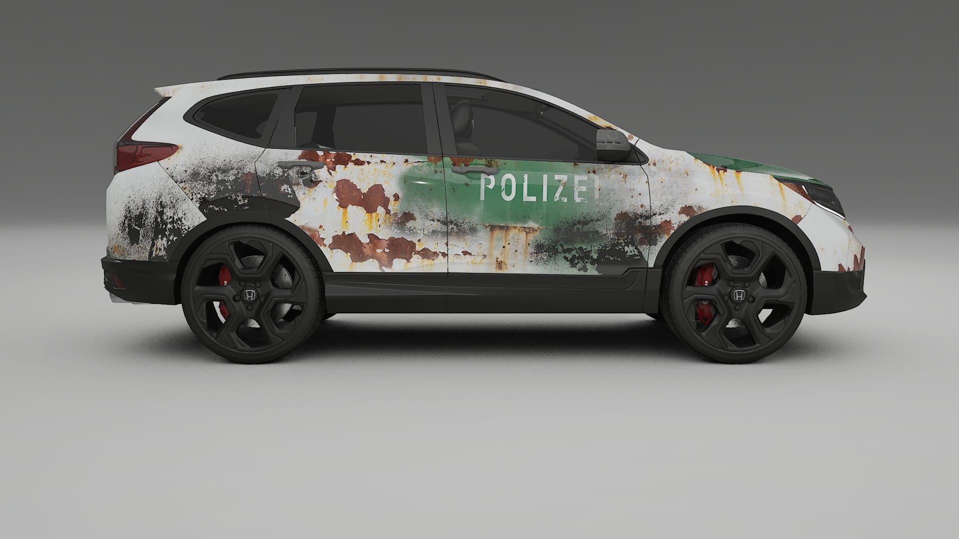 Honda CRV Touring prefacelift pre-LCI COBRA 11 – Designad Wrap PPF-sats i utskrivbar polyuretanfilm