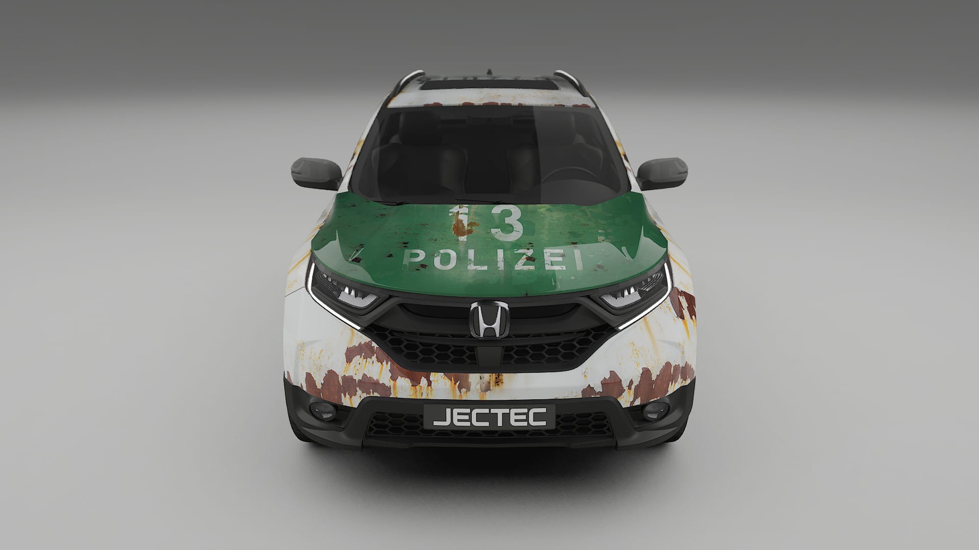 Honda CRV Touring prefacelift pre-LCI COBRA 11 – Designad Wrap PPF-sats i utskrivbar polyuretanfilm