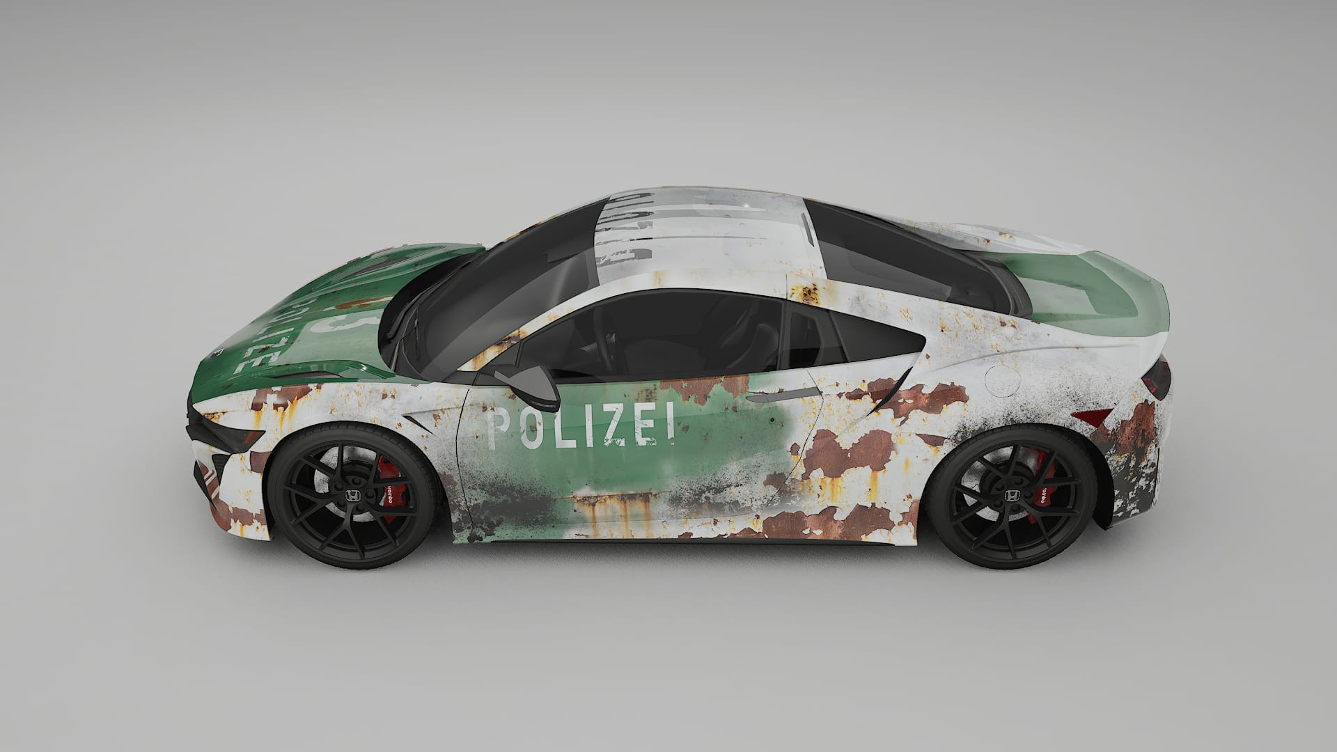 Honda NSX prefacelift pre-LCI COBRA 11 – Designad Wrap PPF-sats i utskrivbar polyuretanfilm