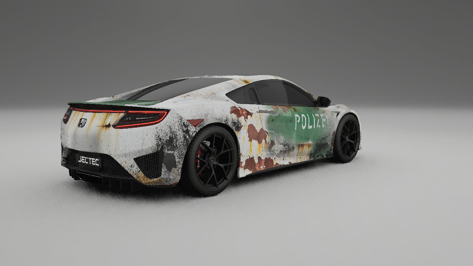 Honda NSX prefacelift pre-LCI COBRA 11 – Designad Wrap PPF-sats i utskrivbar polyuretanfilm