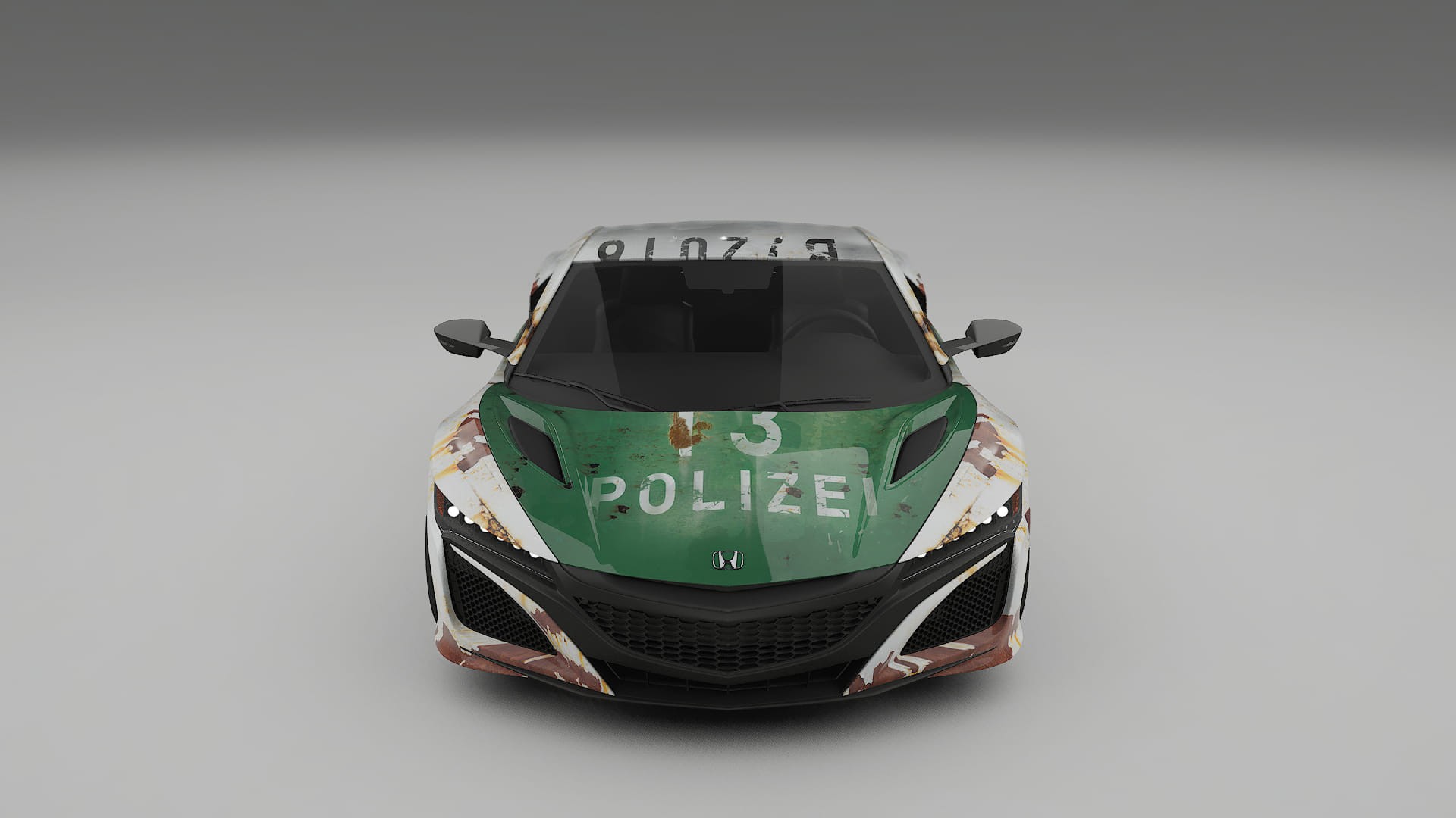 Honda NSX prefacelift pre-LCI COBRA 11 – Designad Wrap PPF-sats i utskrivbar polyuretanfilm