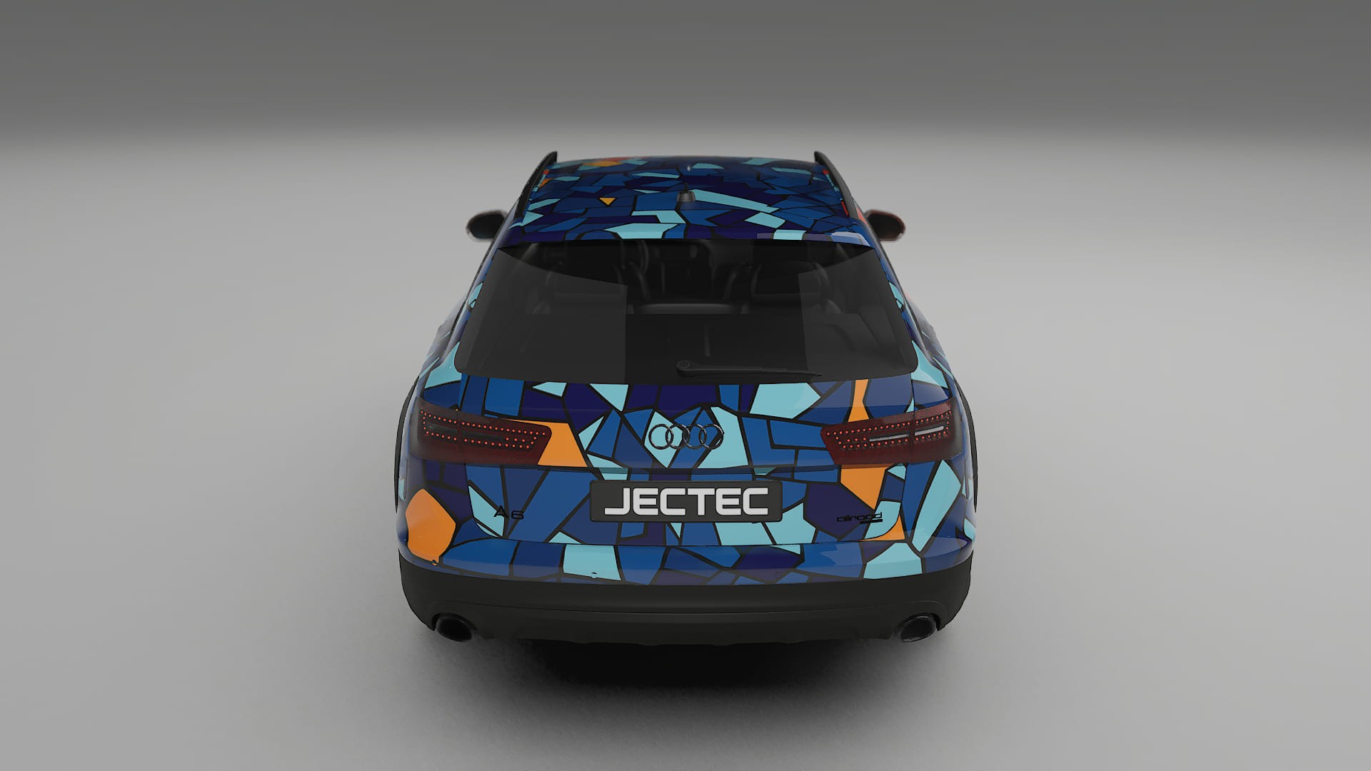 Audi A6 Allroad C7 prefacelift pre-LCI BARCELONA – Designad Wrap PPF-sats i utskrivbar polyuretanfilm