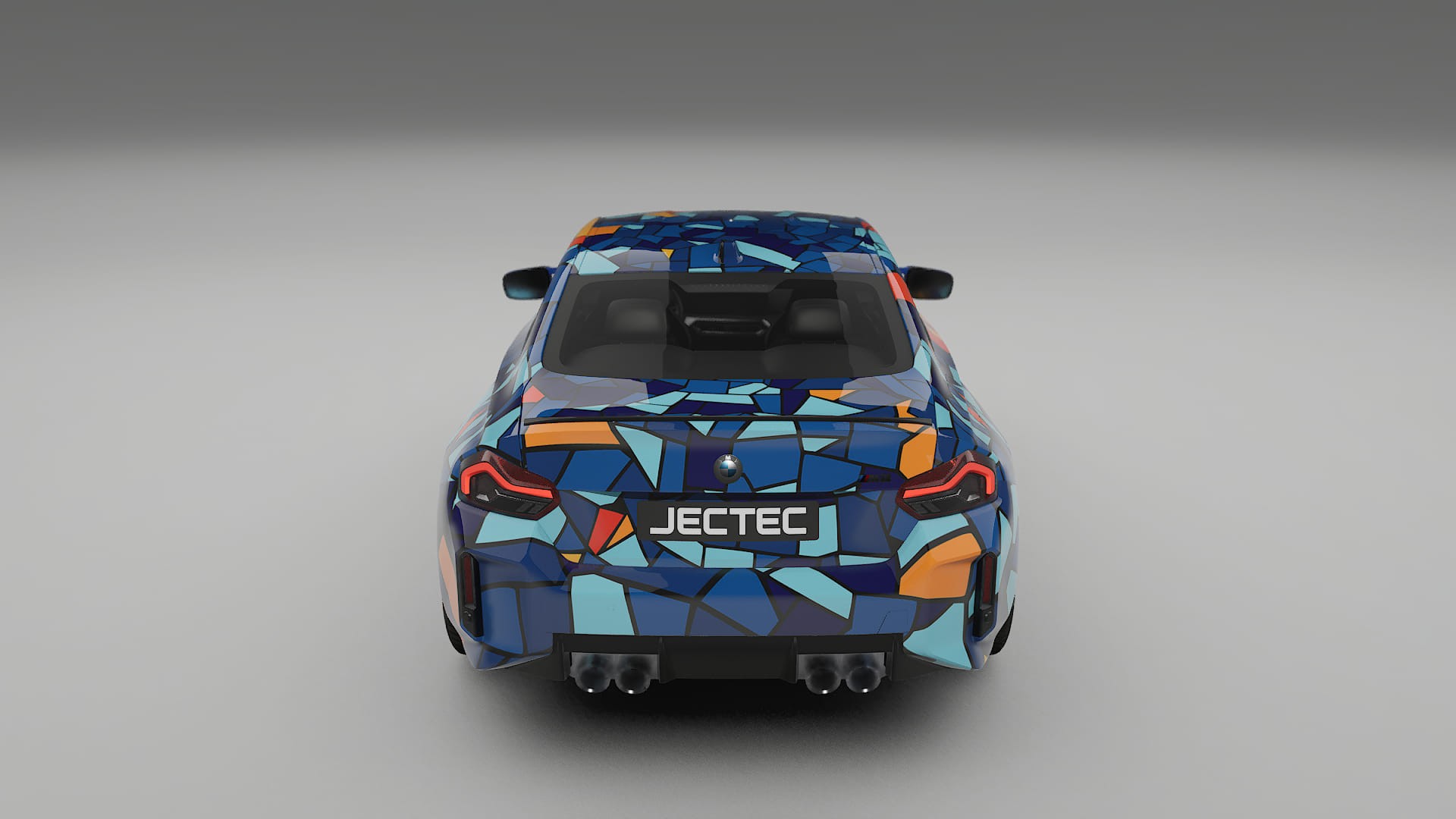 BMW M2 G87 BARCELONA – Designad Wrap PPF-sats i utskrivbar polyuretanfilm