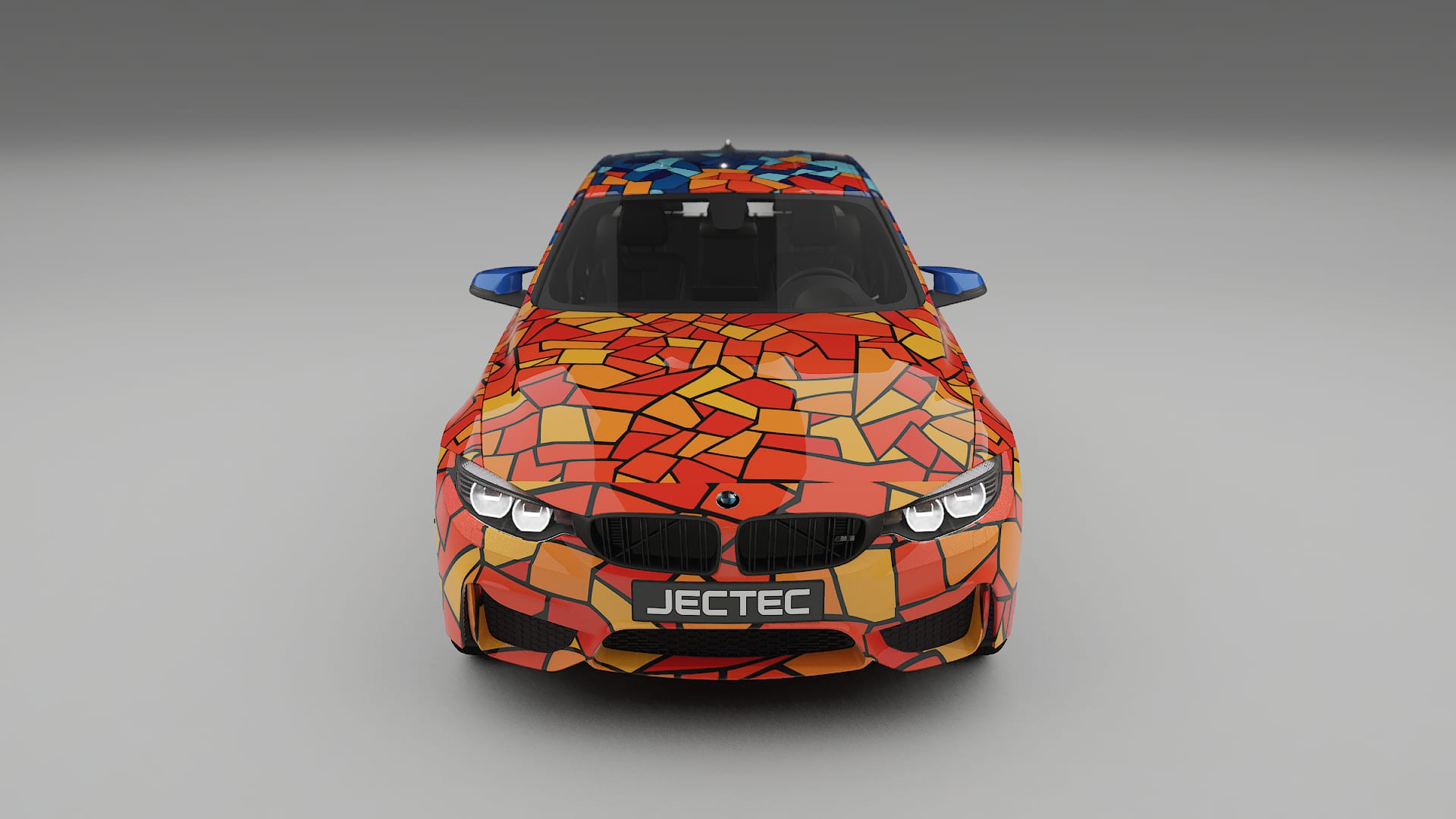 BMW M3 F80 BARCELONA – Designad Wrap PPF-sats i utskrivbar polyuretanfilm
