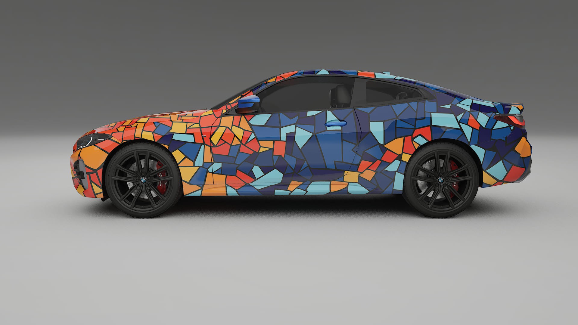 BMW M440i G26 BARCELONA – Designad Wrap PPF-sats i utskrivbar polyuretanfilm