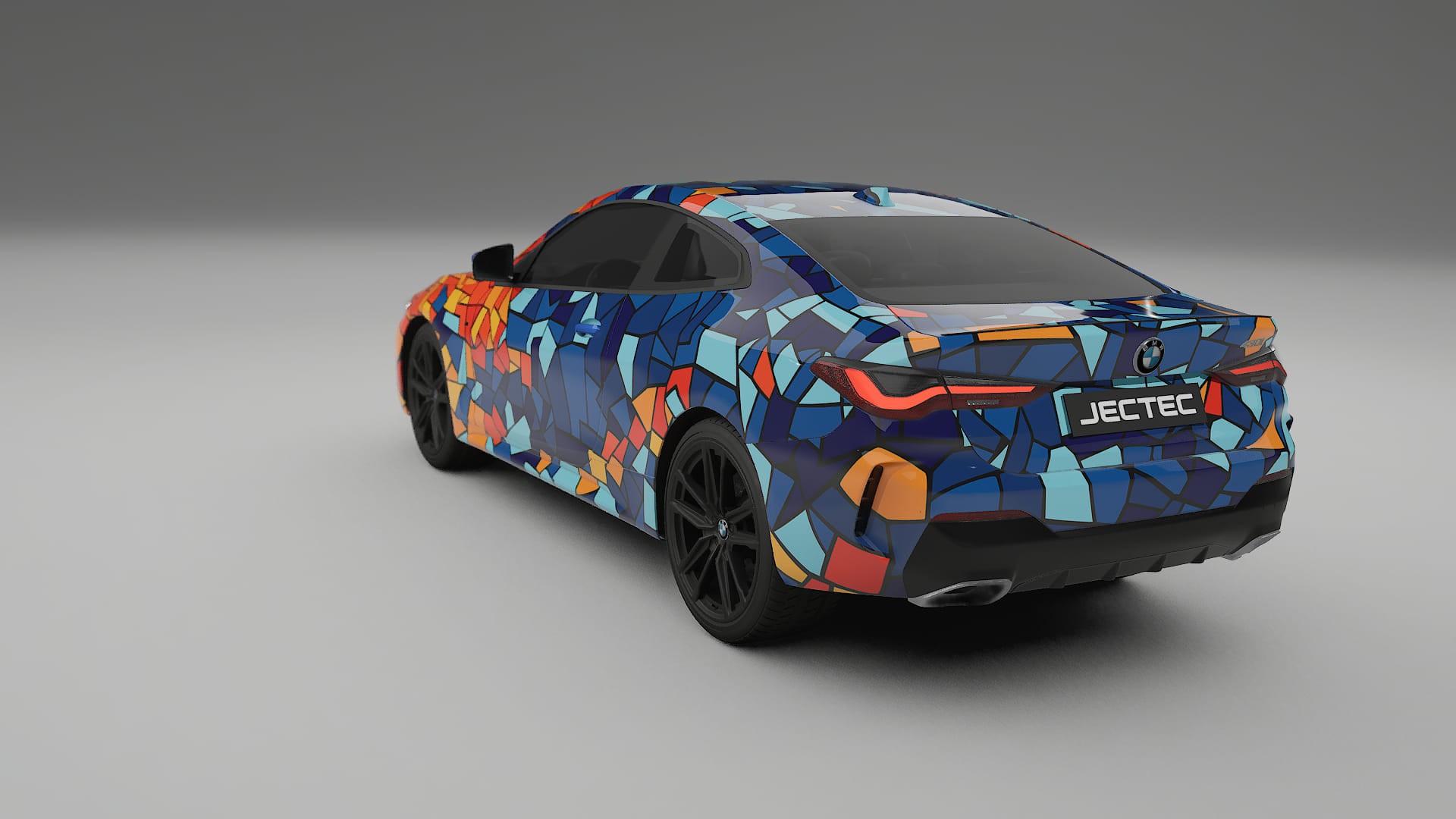 BMW M440i G26 BARCELONA – Designad Wrap PPF-sats i utskrivbar polyuretanfilm