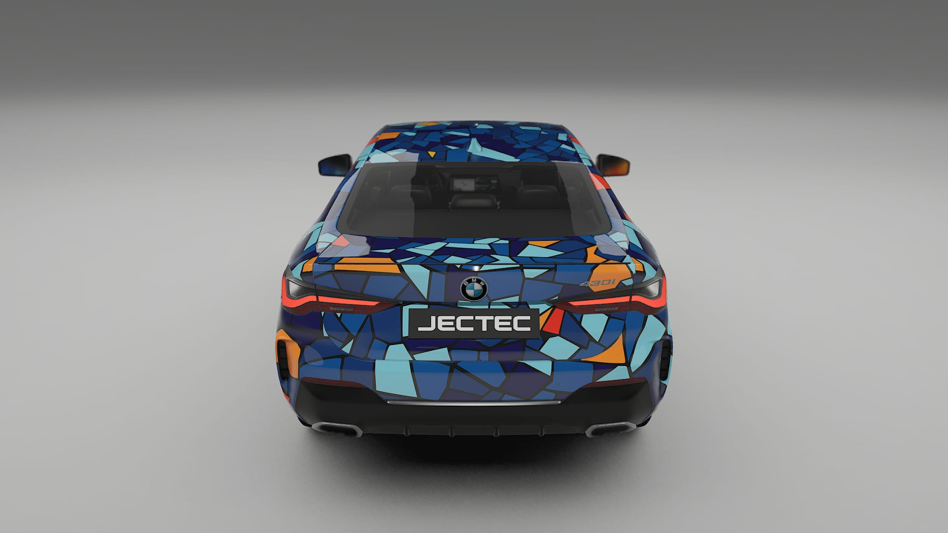 BMW M440i G26 BARCELONA – Designad Wrap PPF-sats i utskrivbar polyuretanfilm