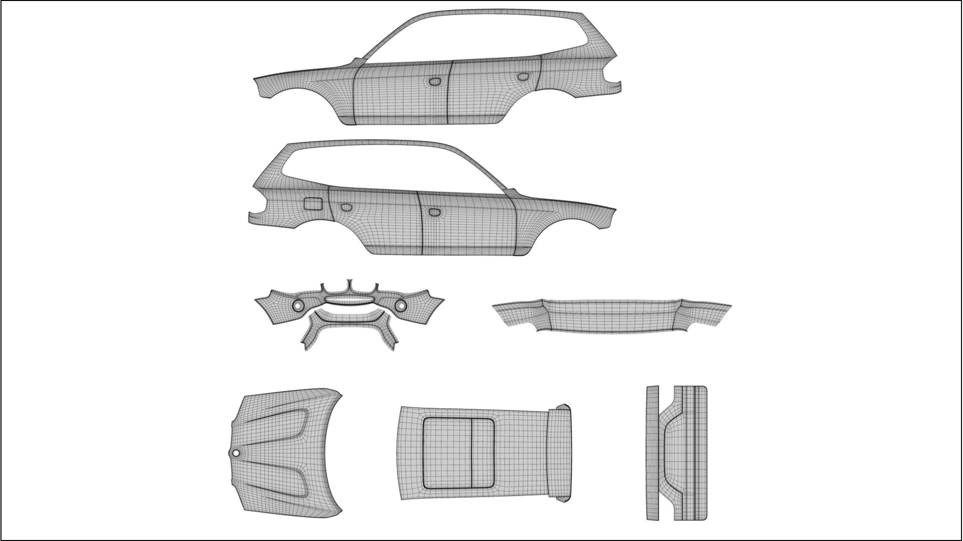 BMW X3 G01 facelift BARCELONA – Designad Wrap PPF-sats i utskrivbar polyuretanfilm 2