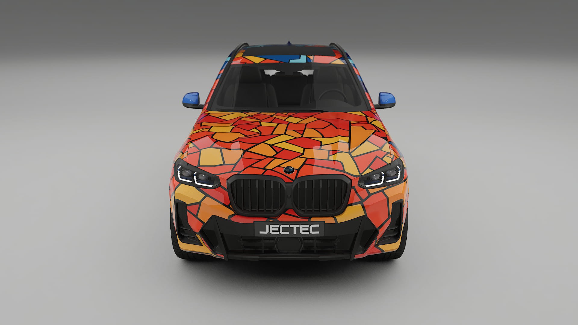 BMW X3 G01 facelift BARCELONA – Designad Wrap PPF-sats i utskrivbar polyuretanfilm
