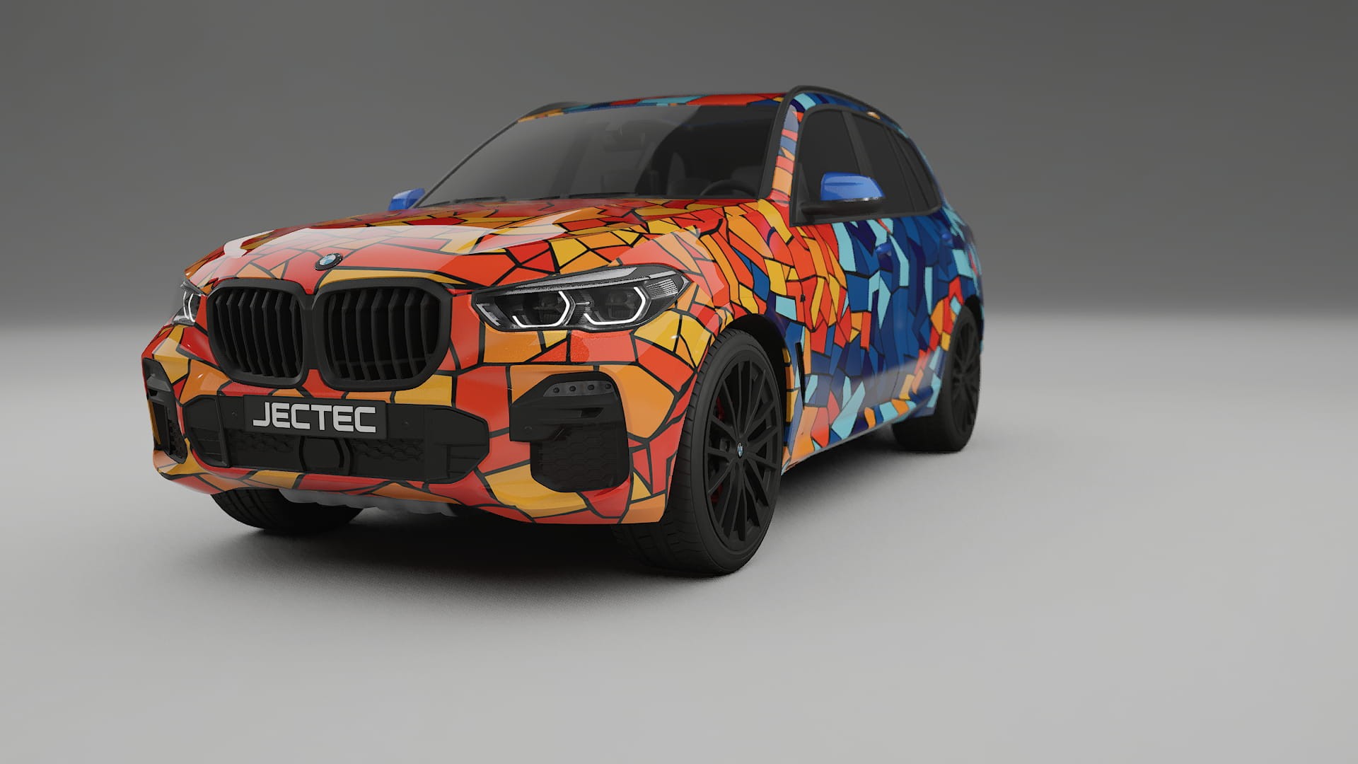 BMW X5 G05 M-Sport BARCELONA – Designad Wrap PPF-sats i utskrivbar polyuretanfilm