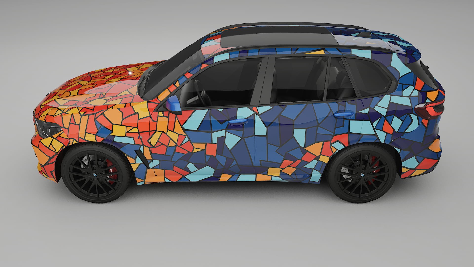 BMW X5 G05 M-Sport BARCELONA – Designad Wrap PPF-sats i utskrivbar polyuretanfilm