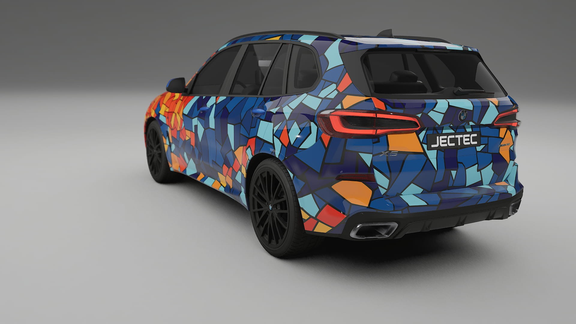 BMW X5 G05 M-Sport BARCELONA – Designad Wrap PPF-sats i utskrivbar polyuretanfilm